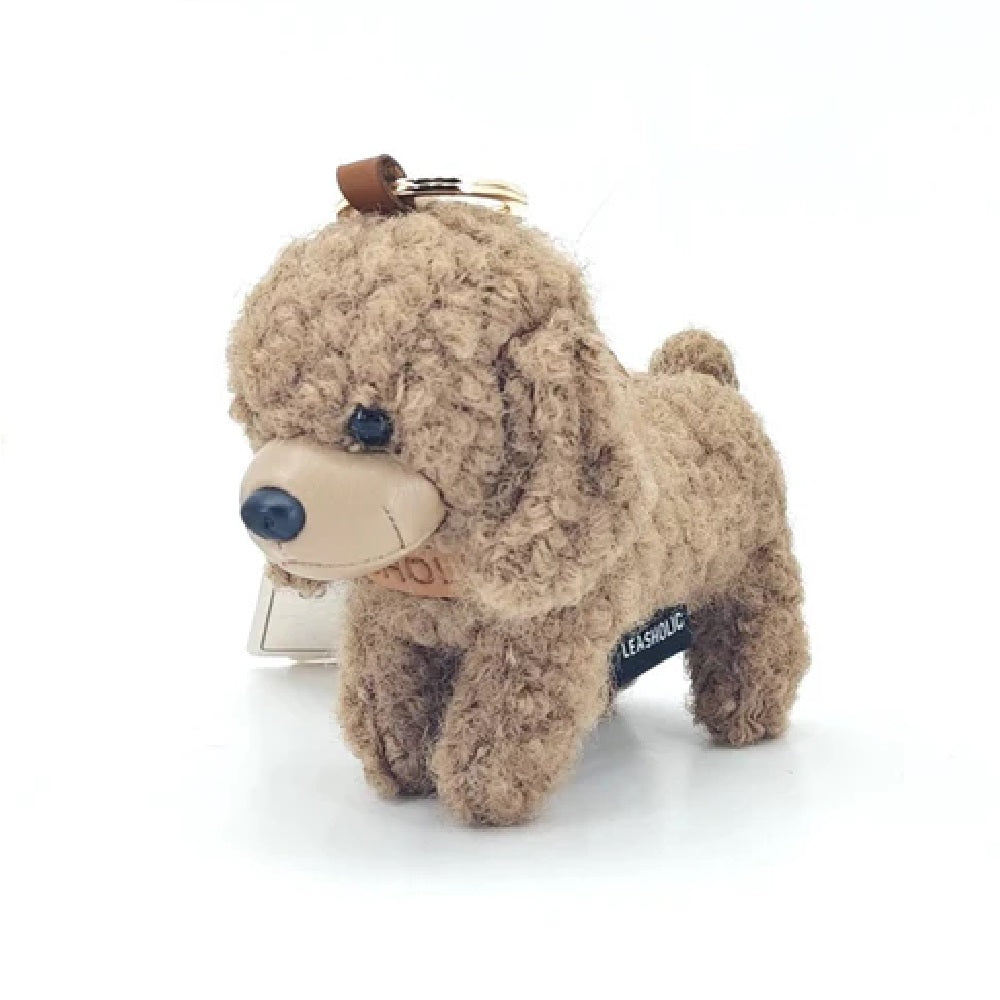 Brown and White Poodle Charm - Elegant Dog Lover Jewelry for Necklaces, Bracelets & DIY Crafts | Perfect Gift for Pet Owners