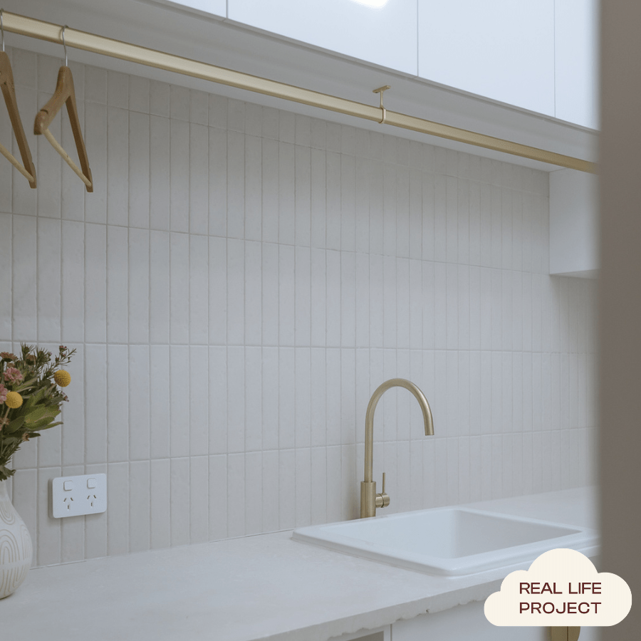 Albert Park Matte Vanilla Subway Tile - Classic Ceramic Wall & Backsplash Tiles for Kitchen, Bathroom & Home Decor