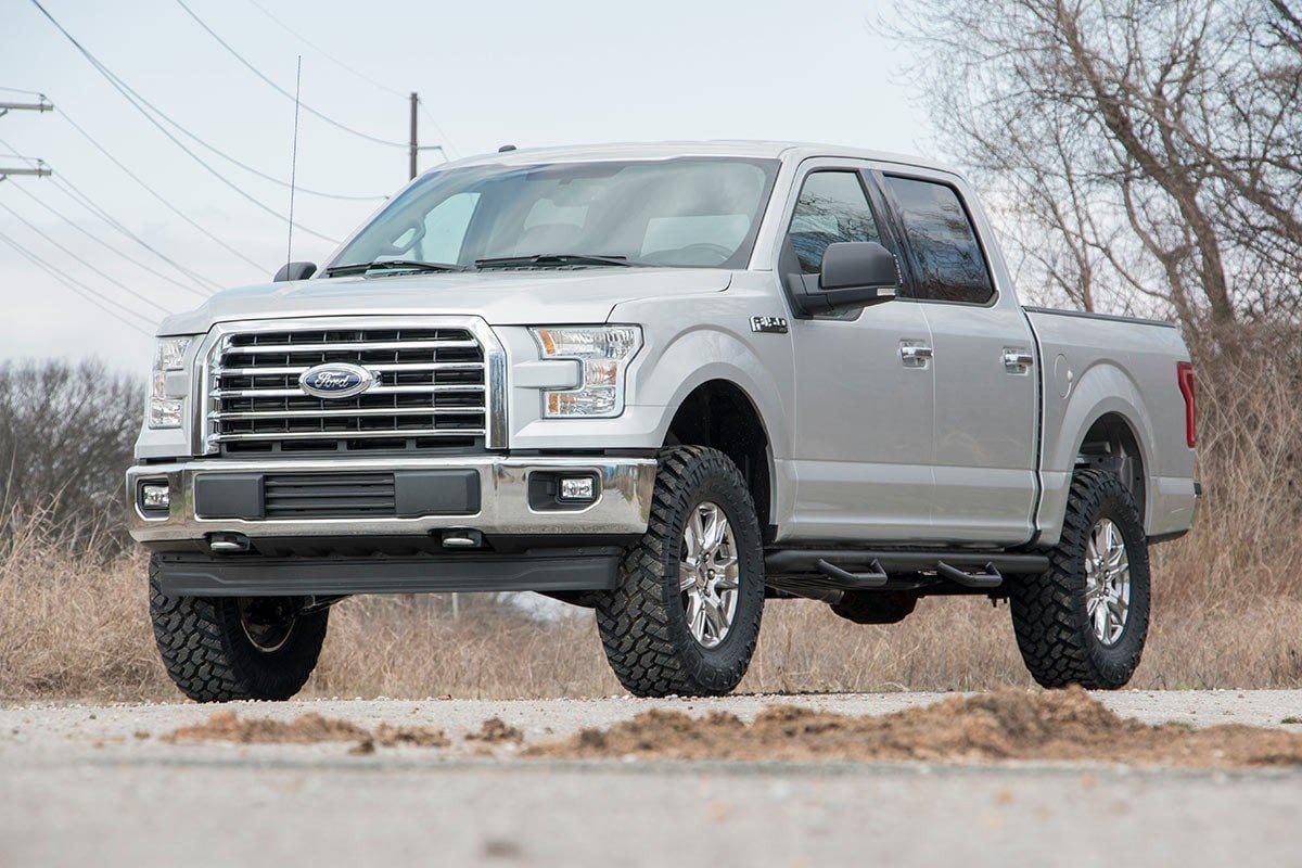 3 Inch Lift Kit for Ford F-150 4WD (2014-2020) | Heavy Duty N3 Struts | Part# 54531RED | Off-Road Suspension Upgrade for Enhanced Ground Clearance & Towing