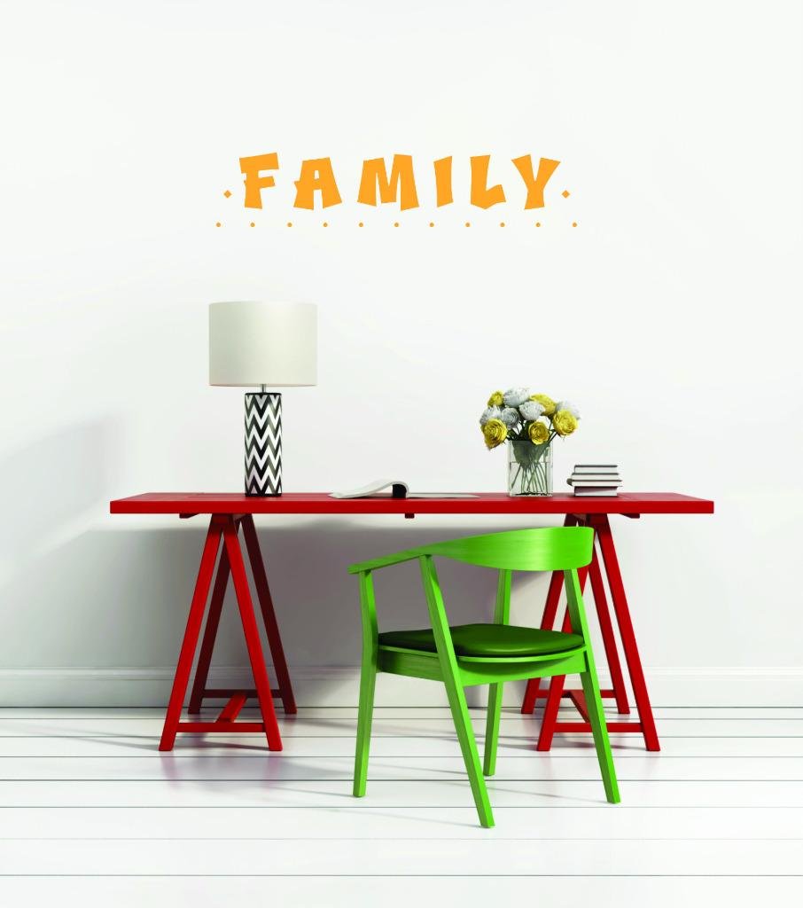 Peel & Stick Wall Decal - 16x60 Inches Family Home Decor Picture Art Sticker | Perfect for Living Room, Bedroom & Nursery Wall Decor