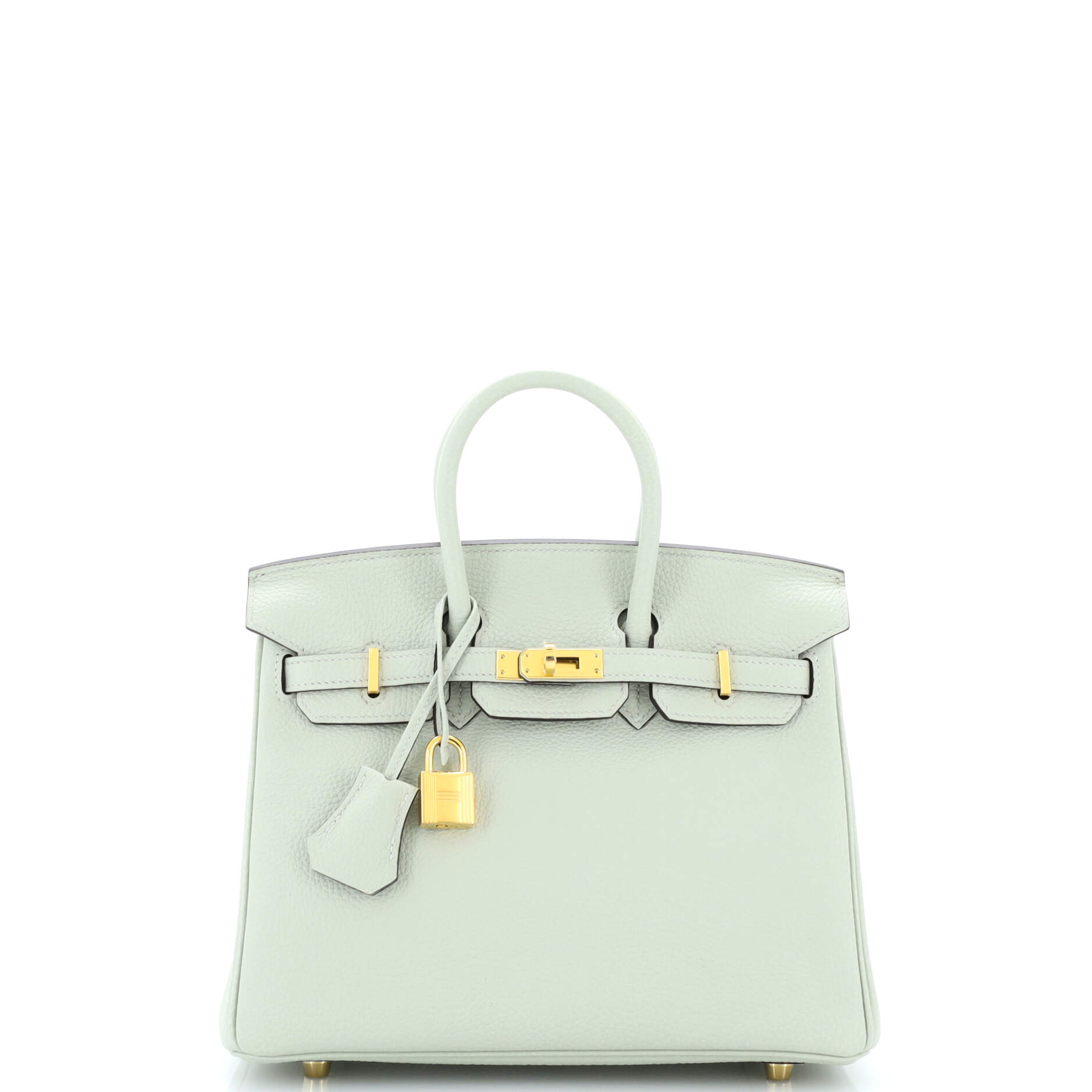 Birkin 25 Handbag in Grey Togo Leather with Gold Hardware - Luxury Designer Shoulder Bag for Women, Perfect for Office, Parties & Special Occasions