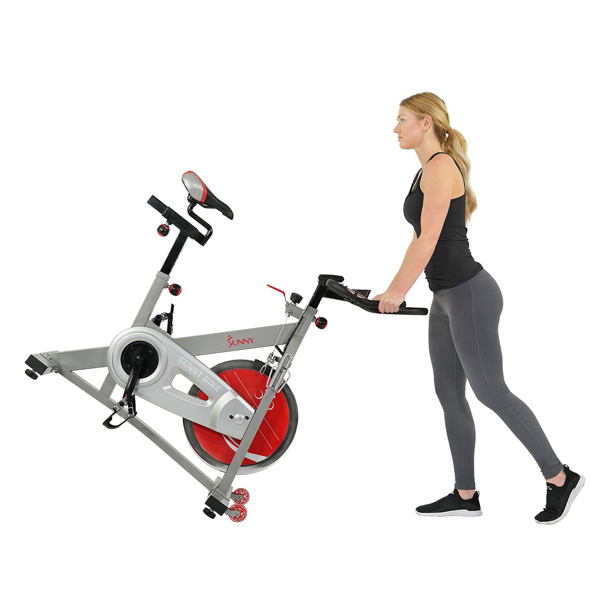 Fitness Pro II Stationary Indoor Cycling Bike - Premium Exercise Bike for Home Gym, Cardio & Weight Loss | Perfect for Indoor Cycling Workouts & Home Fitness