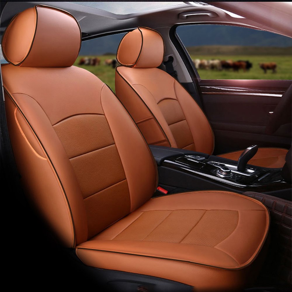Genuine Leather Toyota FJ Cruiser Seat Covers - 16PCS Custom Fit for Comfort & Style