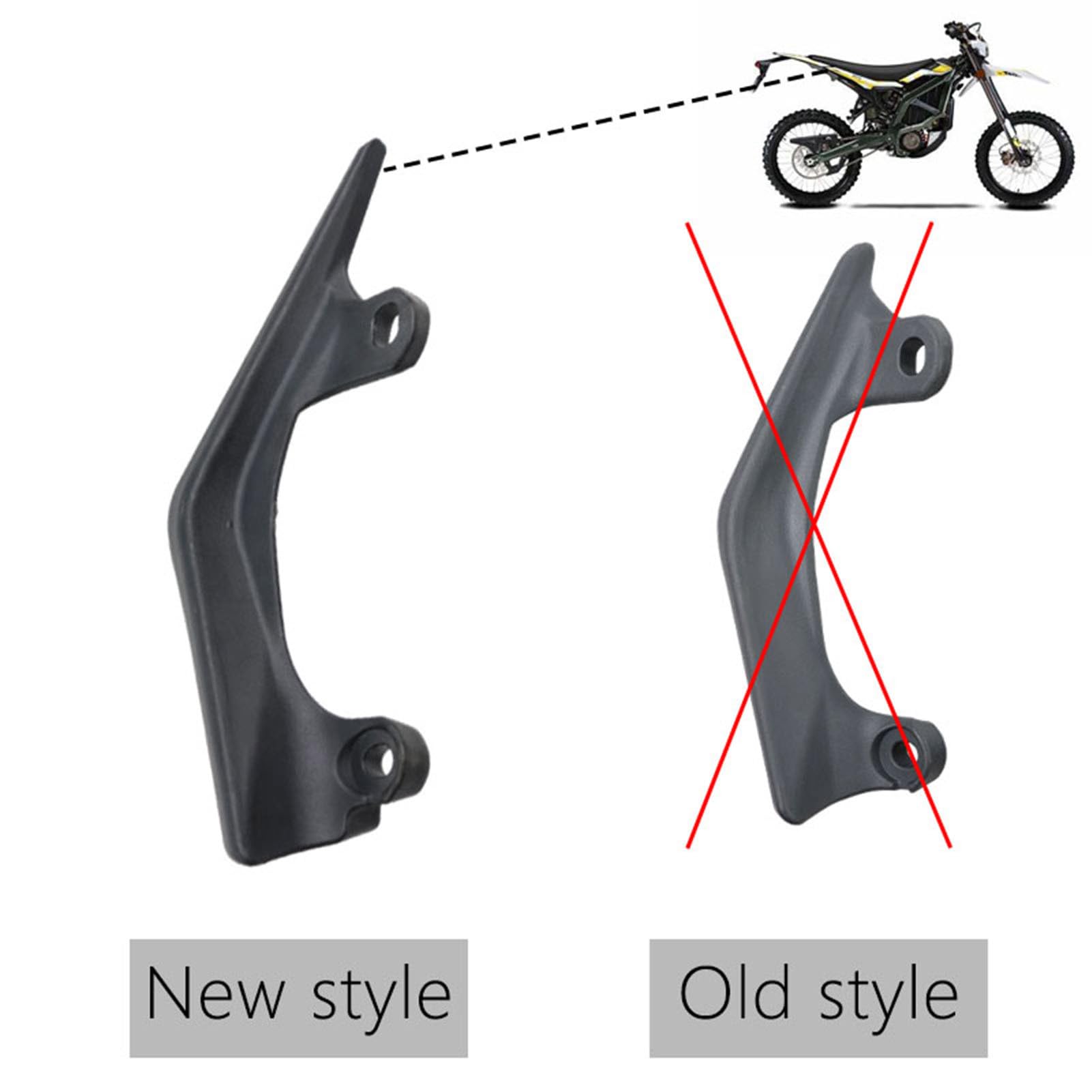 Upgraded Rear Handle Panels for SURRON Ultra Bee Dirt Bike - High-Performance Motorcycle Accessories Replacement Parts - Perfect for Off-Road Riding & Trail Adventures