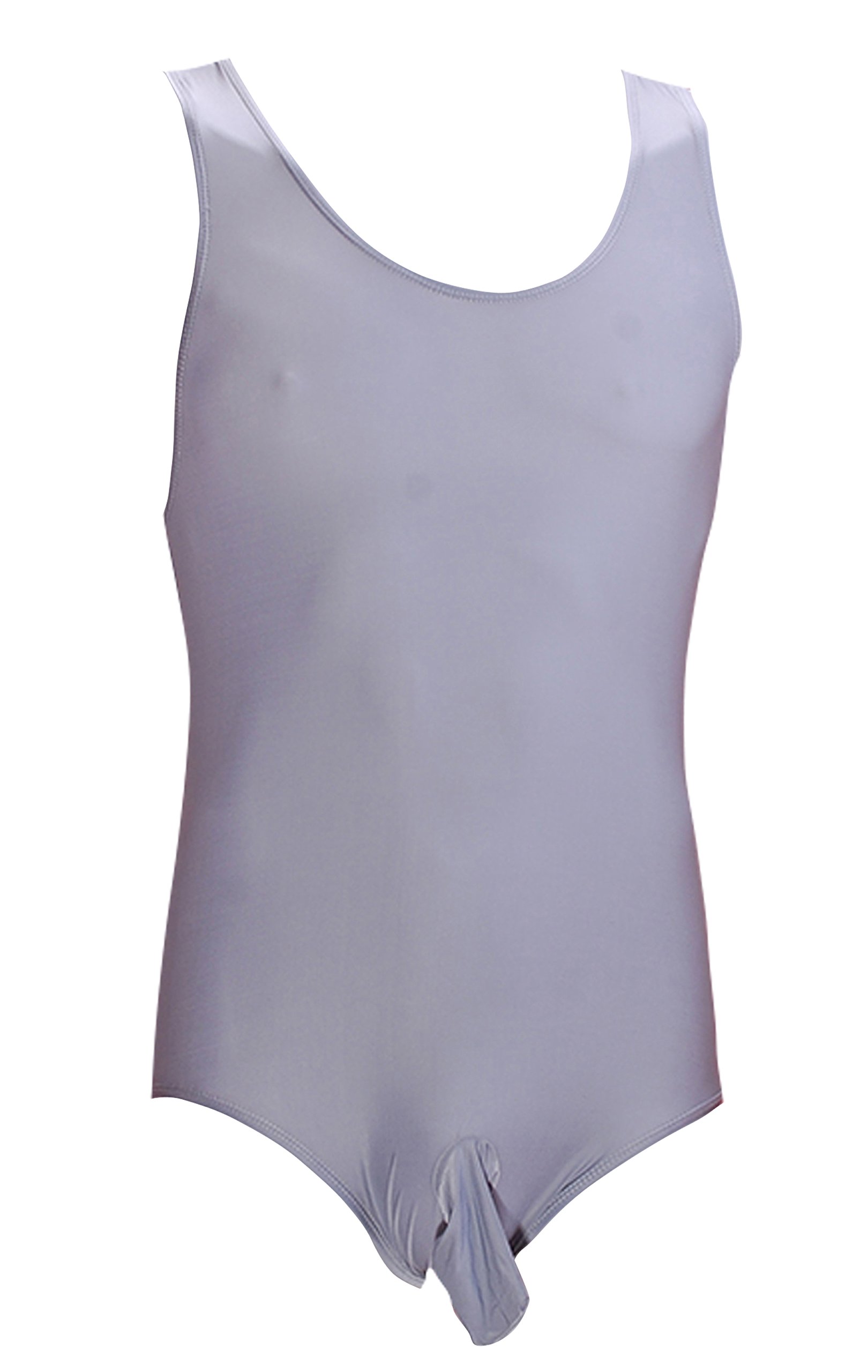 Men's Sexy Transparent Tight Bodysuit Shapewear - Slimming Underwear for Men | Perfect for Cosplay, Underwear Layering & Body Shaping