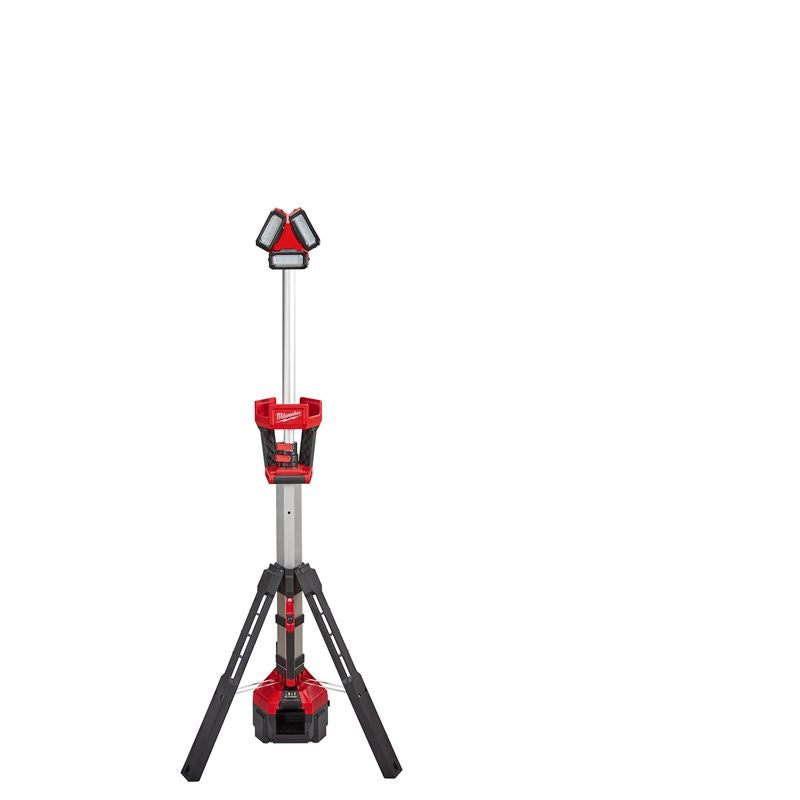 M18 18V Lithium-Ion Cordless ROCKET LED Tower Light (Tool Only) - Bright 2135 Lumens for Construction Sites, Emergency Lighting & Outdoor Work