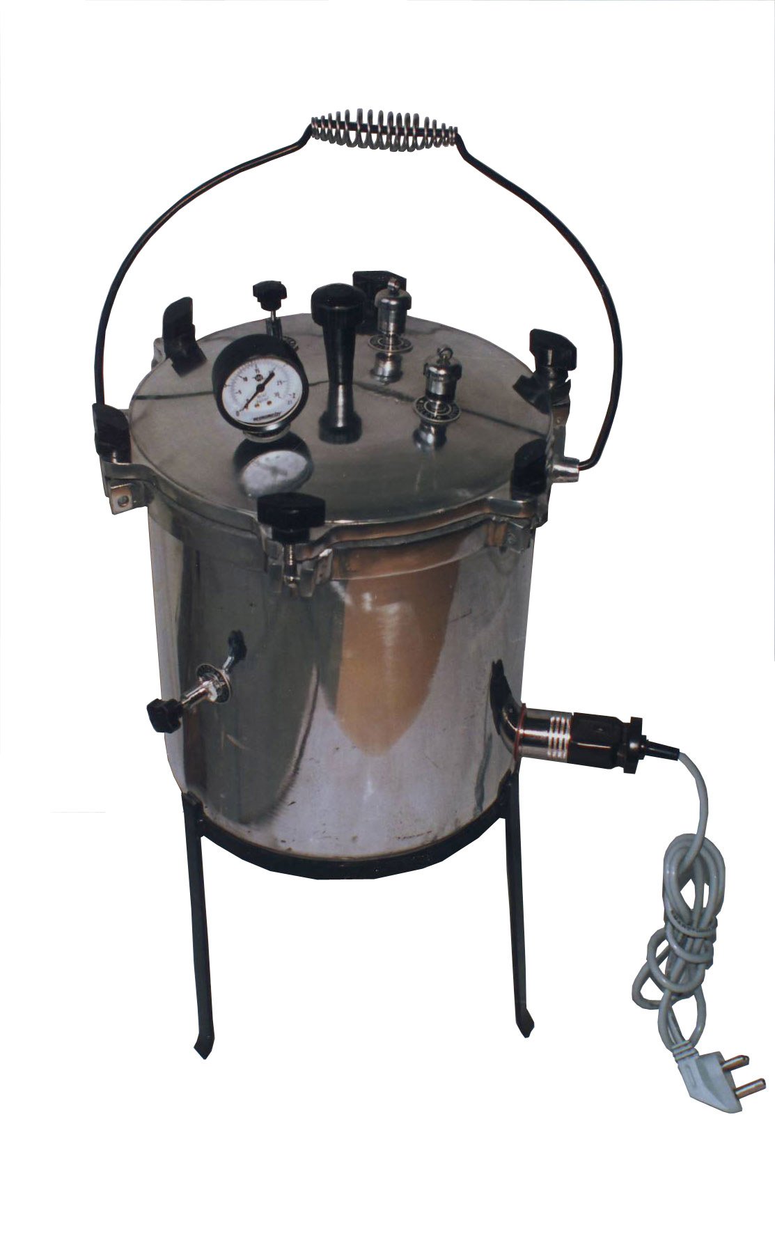 RK Autoclave Pressure Steam Sterilizer - 12 x 15 Inch Aluminum Sterilization Machine for Medical, Dental, Tattoo & Lab Equipment | Fast Sanitization for Tools & Instruments