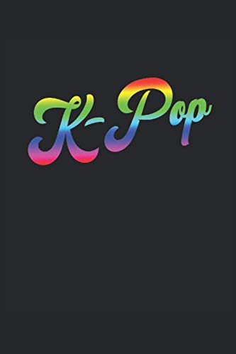 K-Pop Rainbow Notebook - A5 Lined 120 Pages for Fans & Gifts