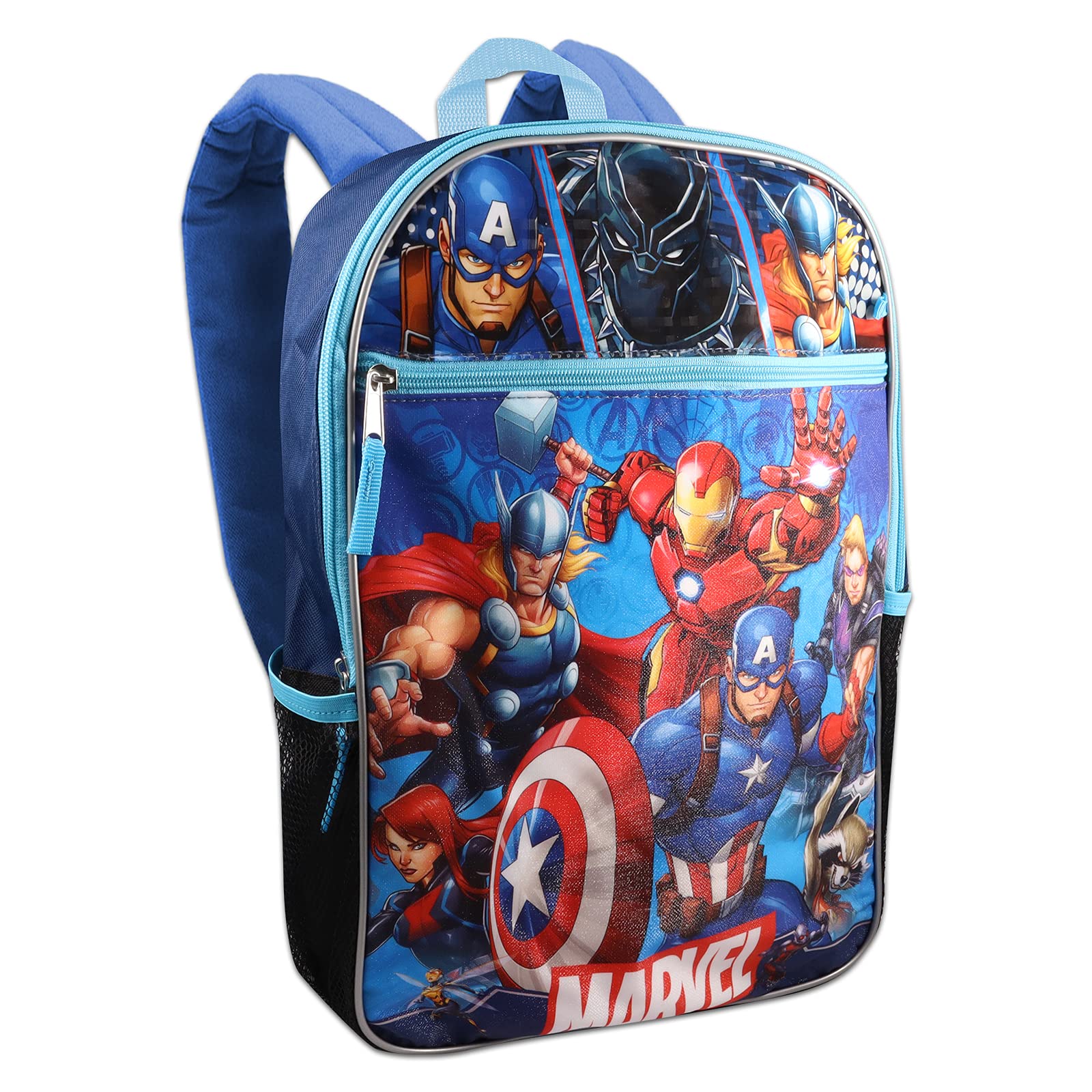 Marvel Avengers Backpack Set for Kids - 16