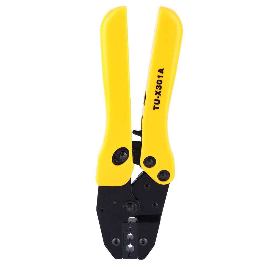 Professional Coaxial Cable Crimping Tool - Manual Wire Lug Crimper for RG6, RG59, BNC Connectors - Perfect for Network Installations & DIY Projects