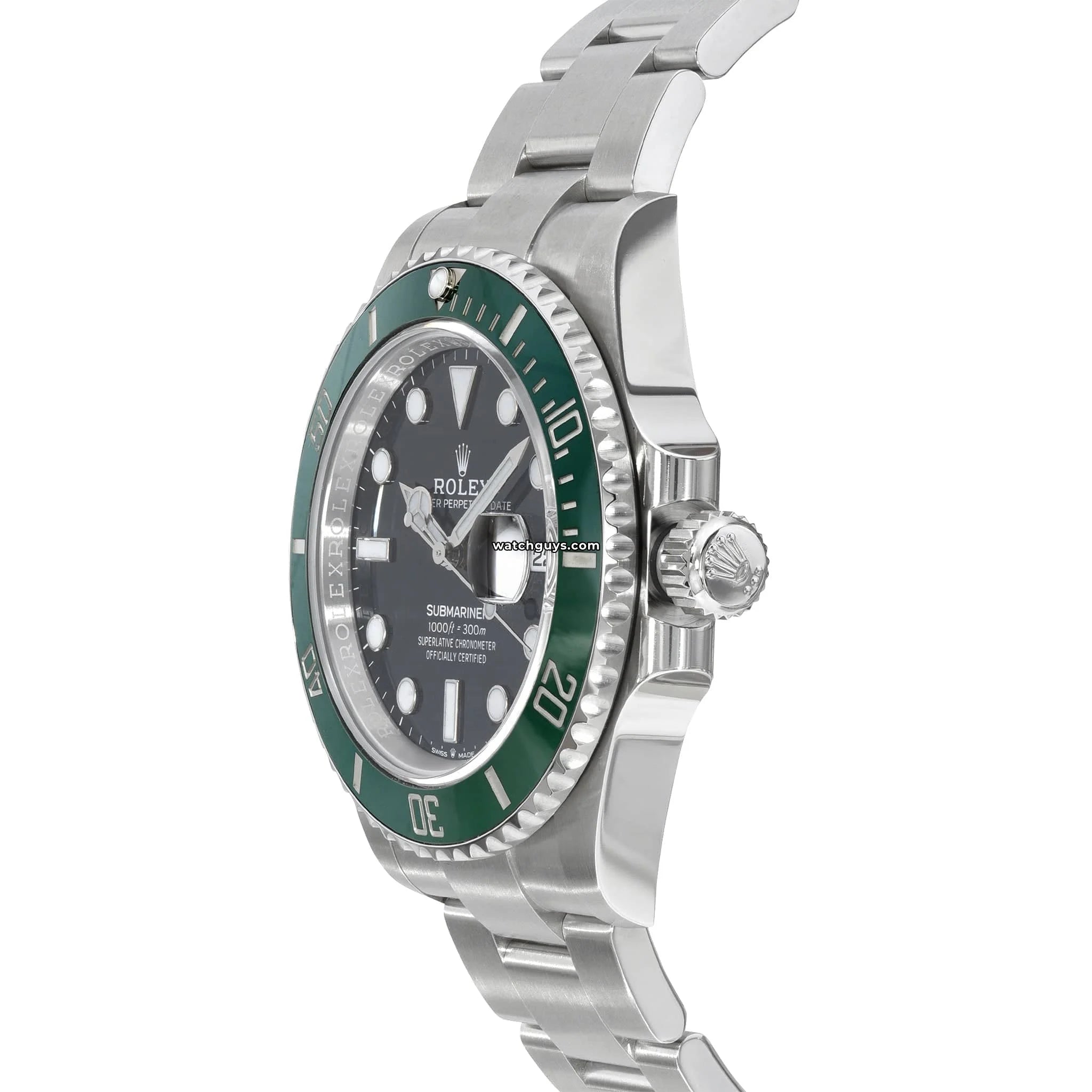 Rolex Submariner 126610LV Green Dial Stainless Steel Watch - Luxury Diver's Timepiece for Men, Perfect for Professional Diving, Business Meetings & Special Occasions