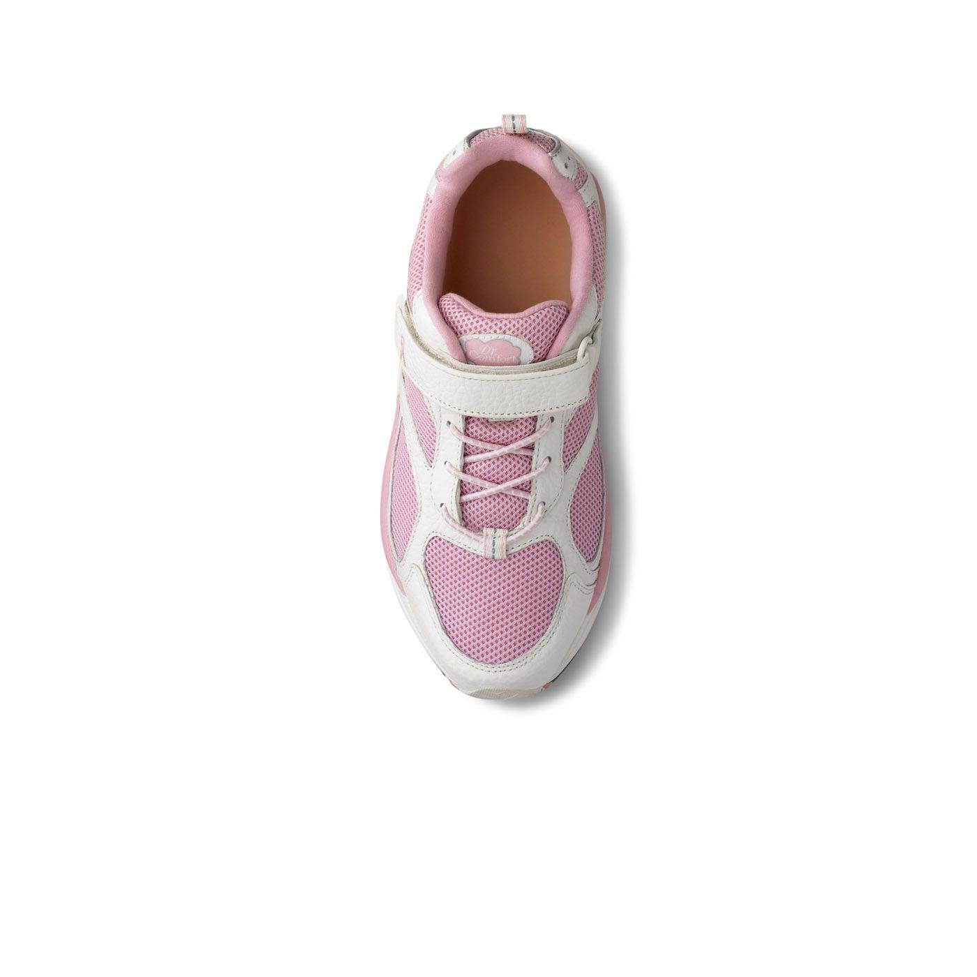 Dr. Comfort Victory White Therapeutic Shoes for Women with Gel Inserts - Stylish Closure - Women's Sneakers & Athletic Shoes for Plantar Fasciitis, Diabetes & All-Day Comfort