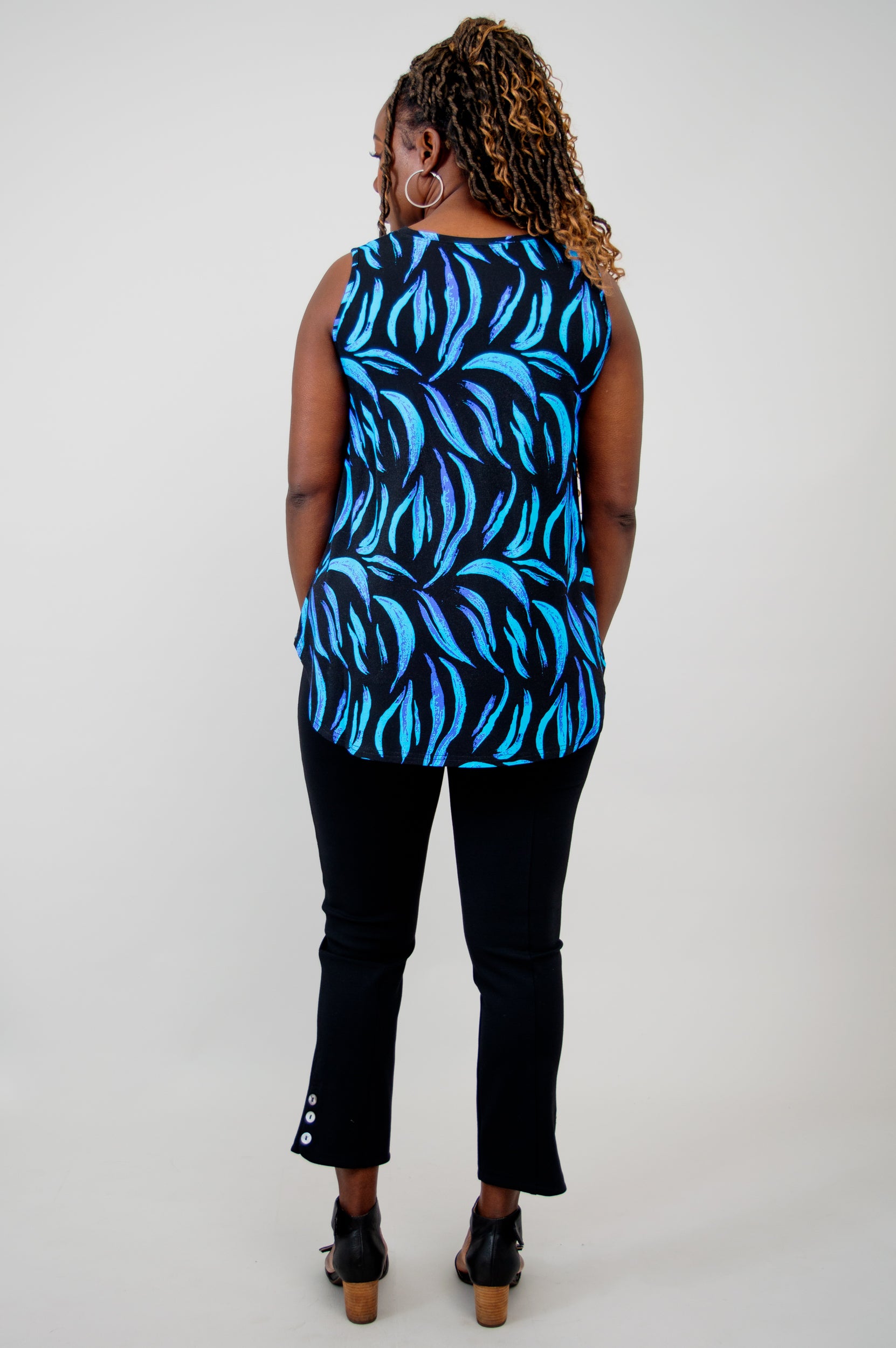 Stylish Jazz Tank Top - Soft Bamboo Fabric - Perfect for Summer, Music Festivals & Casual Outings