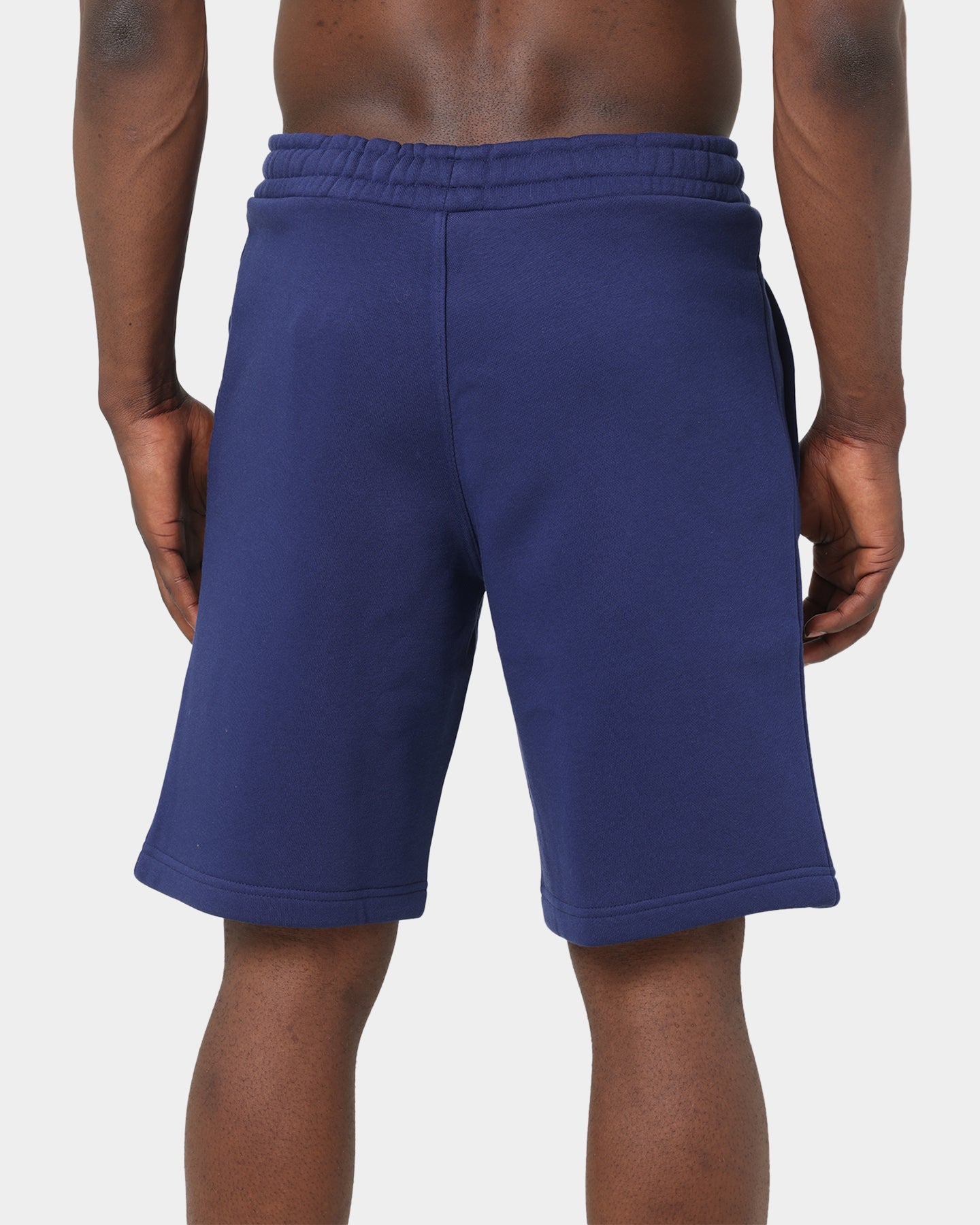Adidas Essential Trefoil Shorts for Men - Comfortable Athletic Running Shorts with Pockets - Perfect for Gym, Jogging & Casual Wear - Night Sky Blue