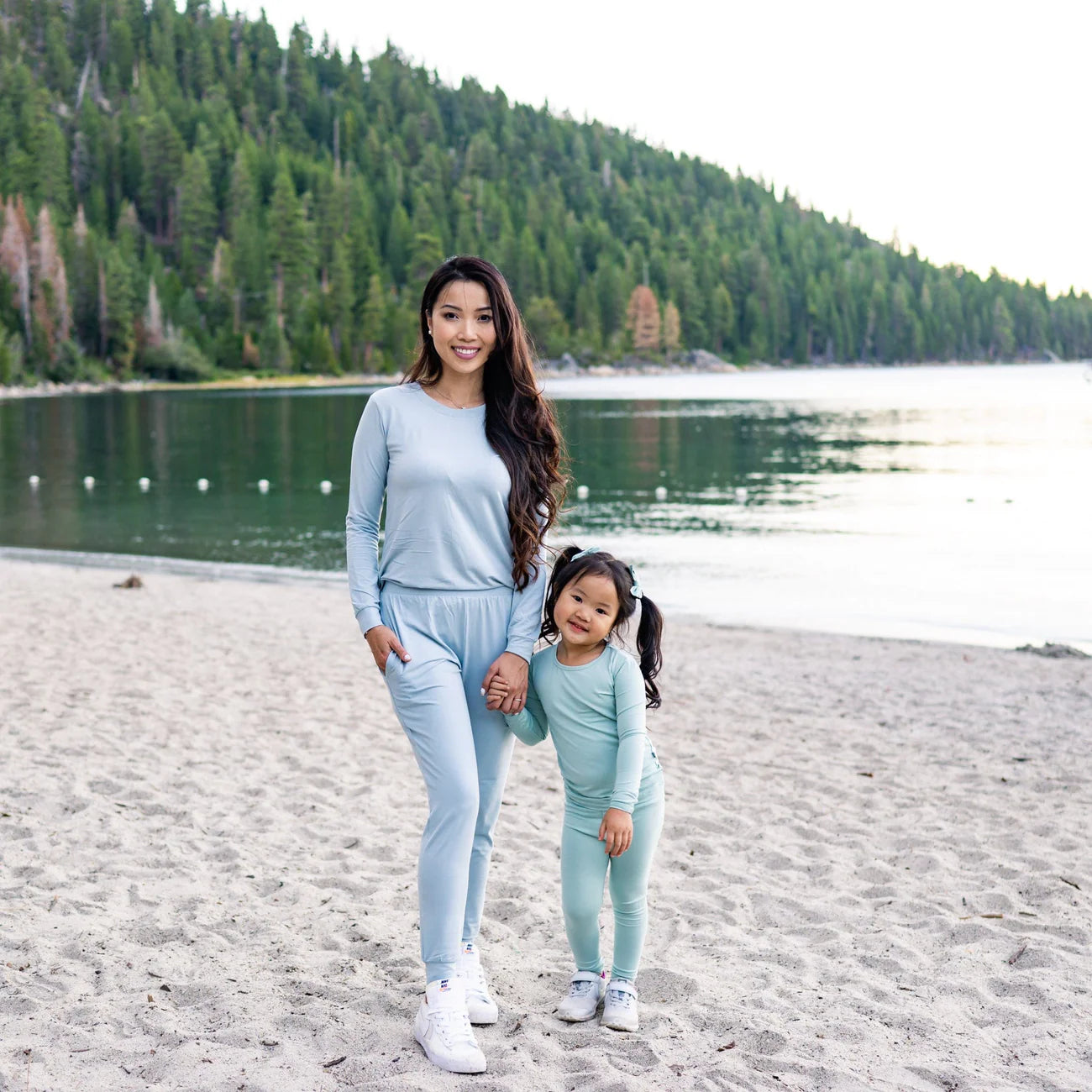 Organic Cotton Toddler Pajama Set - Soft 2-Piece Sleepwear for Boys & Girls | Sage Green | Perfect for Bedtime & Lounging