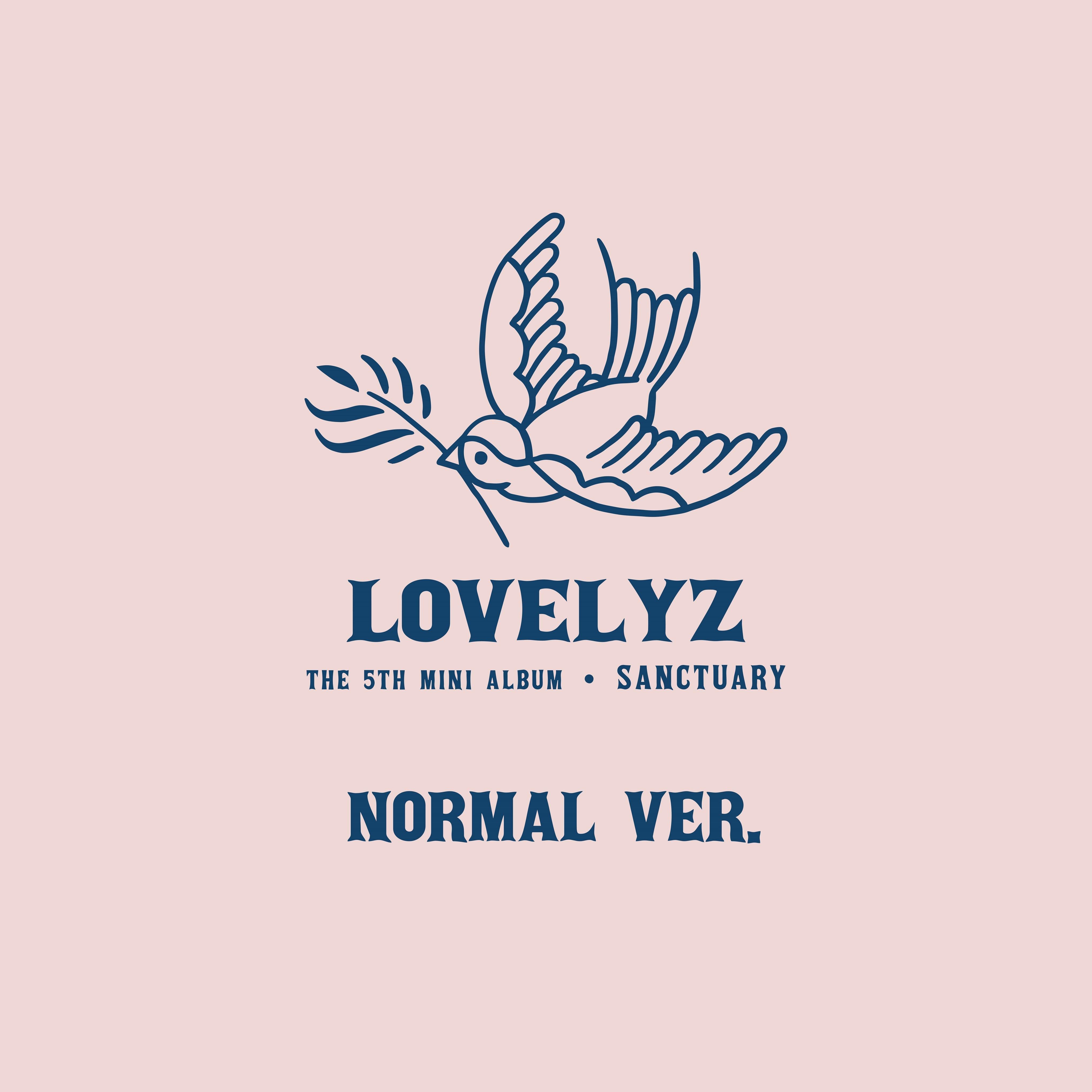 LOVELYZ 5TH MINI ALBUM 'SANCTUARY' with Poster - K-Pop Music CD + Exclusive Photocard - Perfect for K-Pop Fans & Collectors | Gift for Birthday, Anniversary & Special Occasions