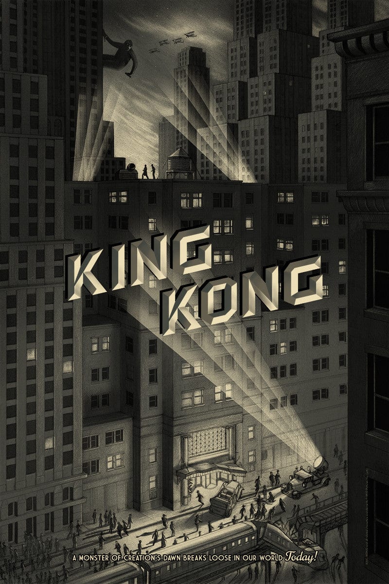 King Kong (City) - Premium Collectible Action Figure for Movie Fans & Collectors - Perfect for Home Decor, Gifts, and Display