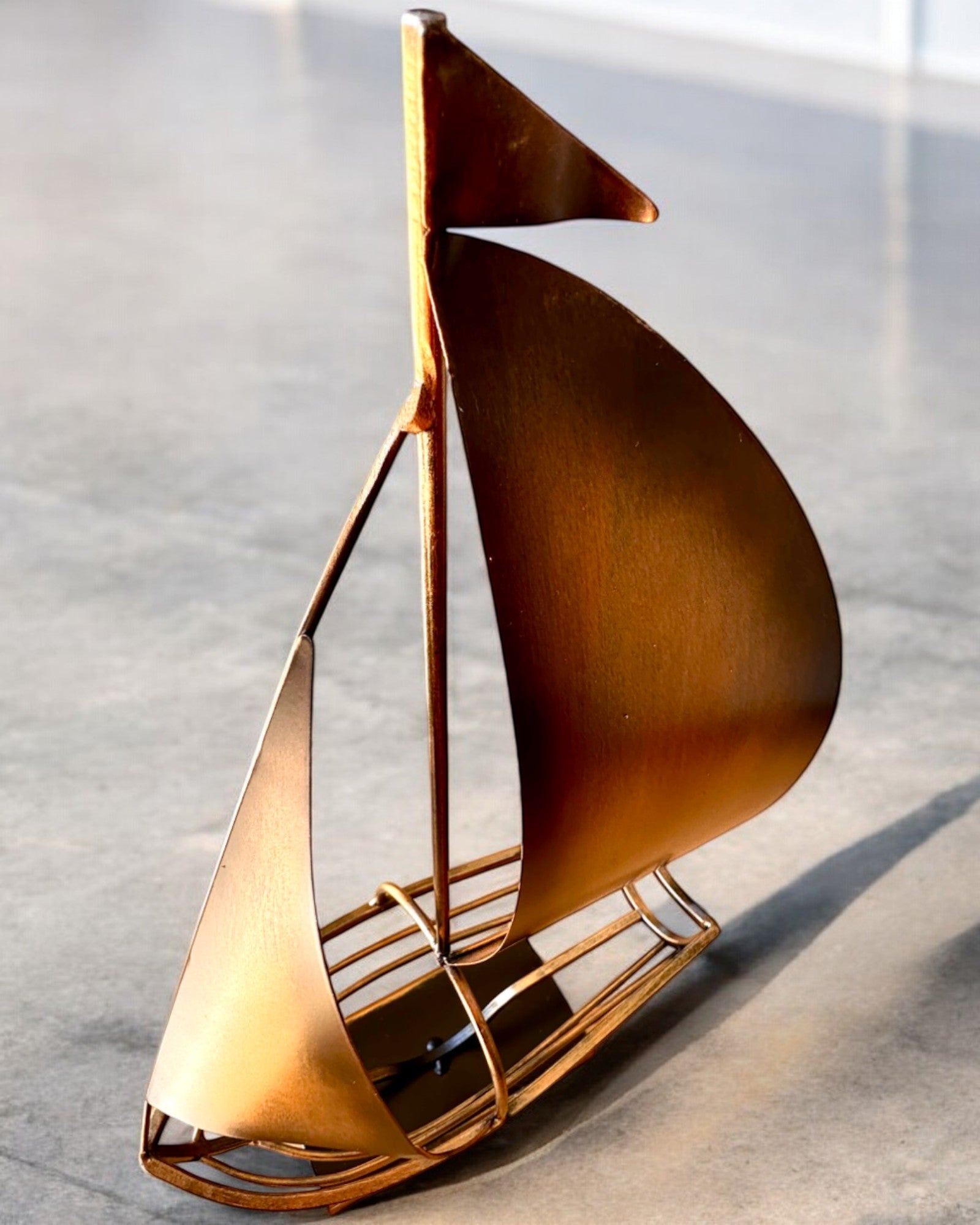 45cm Metal Wine Rack - Nautical Ship Design with Custom Engraving | Perfect Gift for Wine Lovers & Home Bar Decor | Ideal for Kitchen, Dining Room, or Wine Cellar Storage