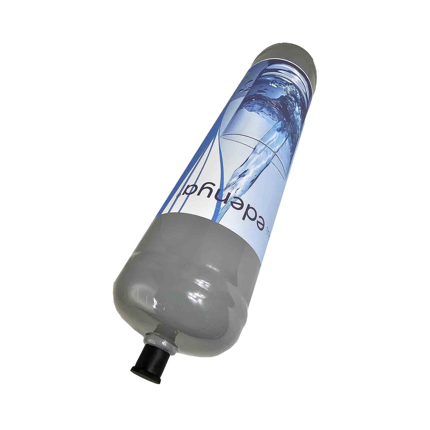 Edenya Bubbles Disposable 600g CO2 Cylinder with M11x1 Thread for Sparkling Water (E290) - Perfect for Soda Makers, Home Carbonation & Beverage Dispensing
