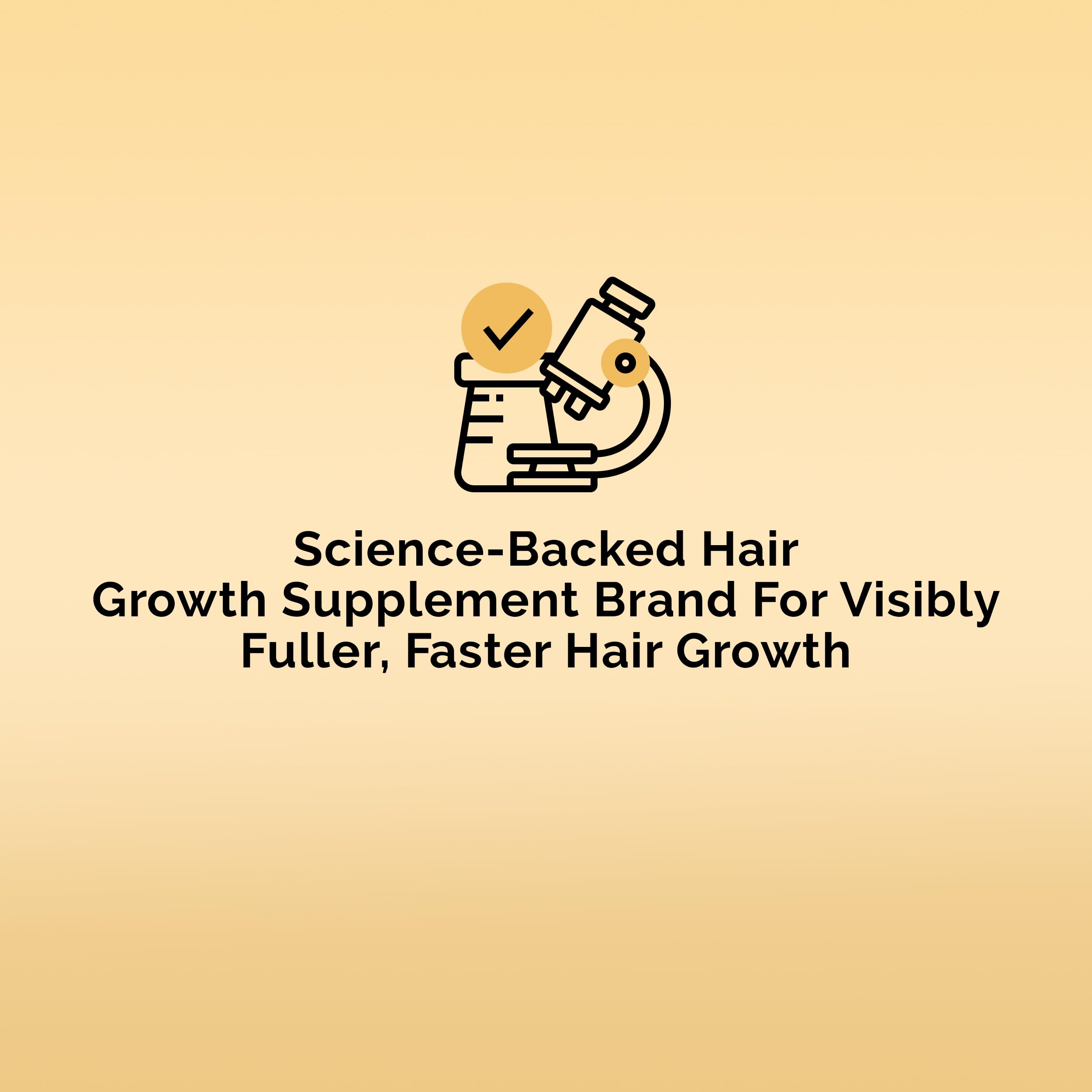 Hair Growth Vitamins with Solubilized Keratin - 23 Essential Nutrients for Thicker, Stronger Hair - Clinically Proven Supplement - 1 Month Supply - Perfect for Thinning Hair & Daily Hair Care Routine