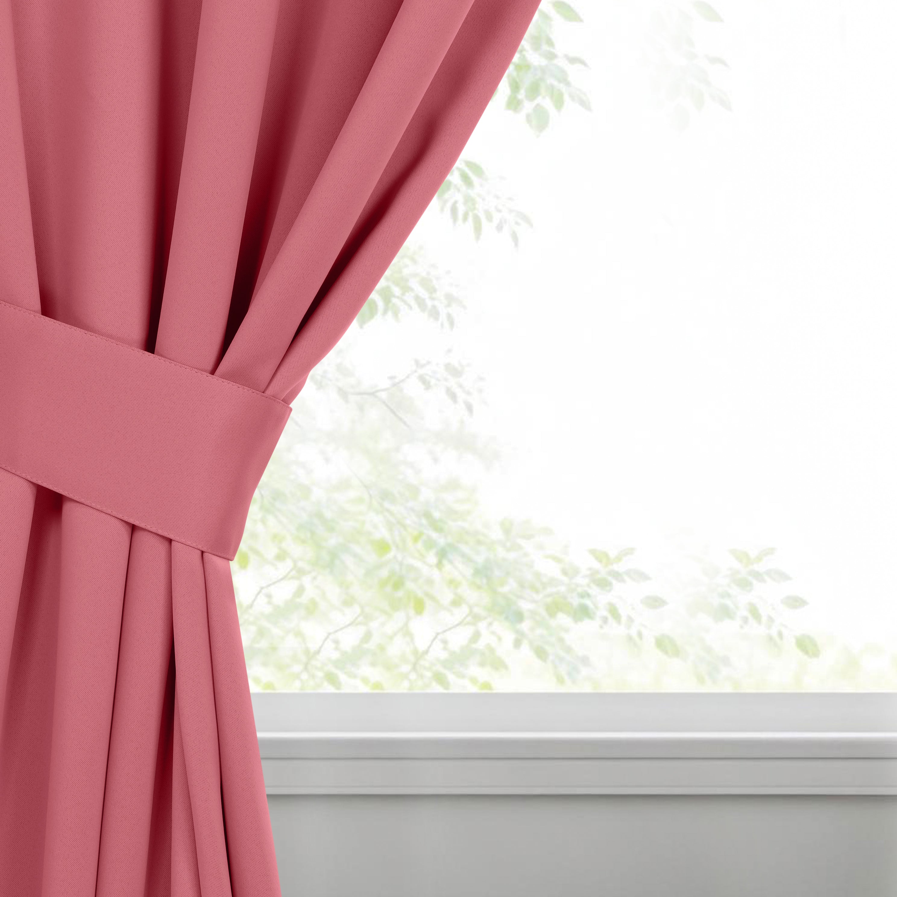 Premium Blackout Curtains Set of 2 - 100% Room Darkening, Machine Washable & Noise Reducing for Bedroom, Nursery & Home Theater