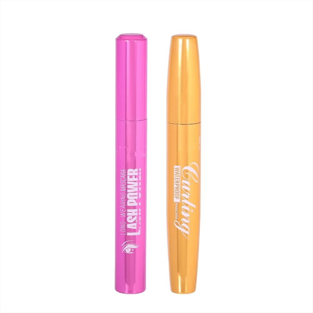 Waterproof Long-Lasting Mascara for Volume & Length - Professional Smudge-Proof Formula | Perfect for Daily Wear, Special Occasions & Photos