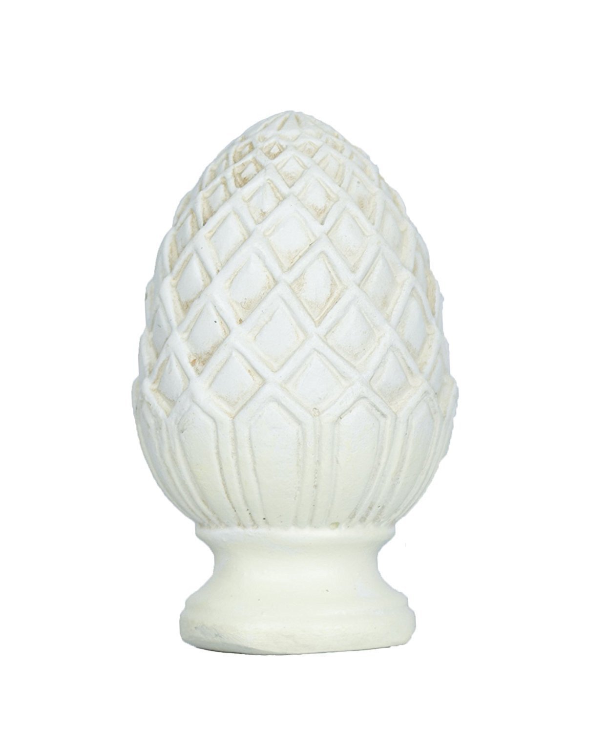 2 Inch Tall Pineapple Lamp Finial - Decorative Lighting Accent for Bedroom, Living Room, and Patio Decor