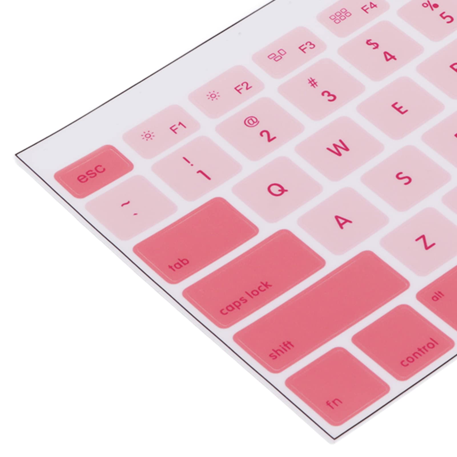 iOS Keyboard Stickers - PVC English Computer Keyboard Stickers with Clear Lettering for Laptop, Notebook, Desktop - Perfect for Typing Efficiency and Office Use
