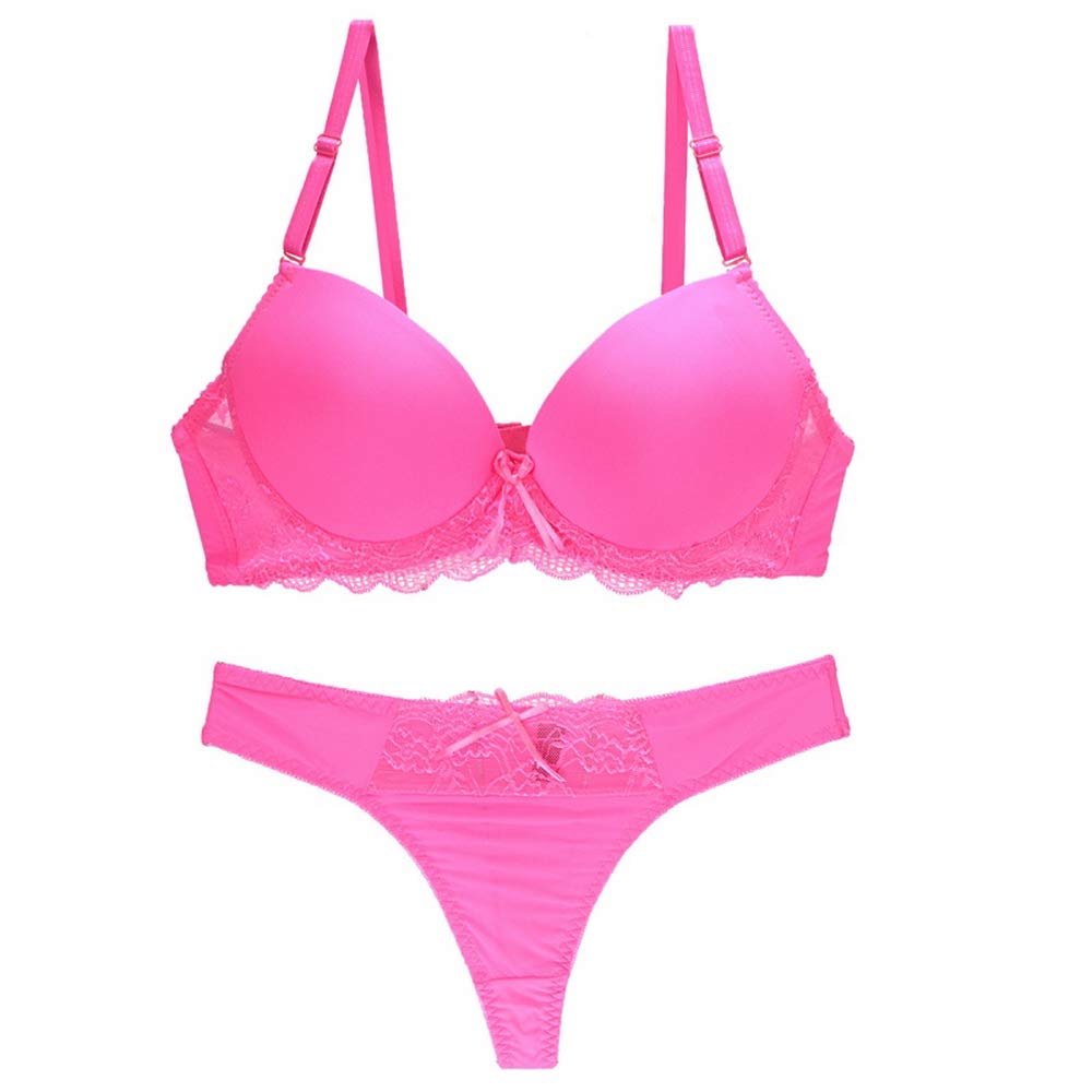 Swbreety Plus Size Lace Push Up Bra and Panty Set - Underwire Padded Lingerie for Women | Perfect for Date Night, Special Occasions & Everyday Comfort