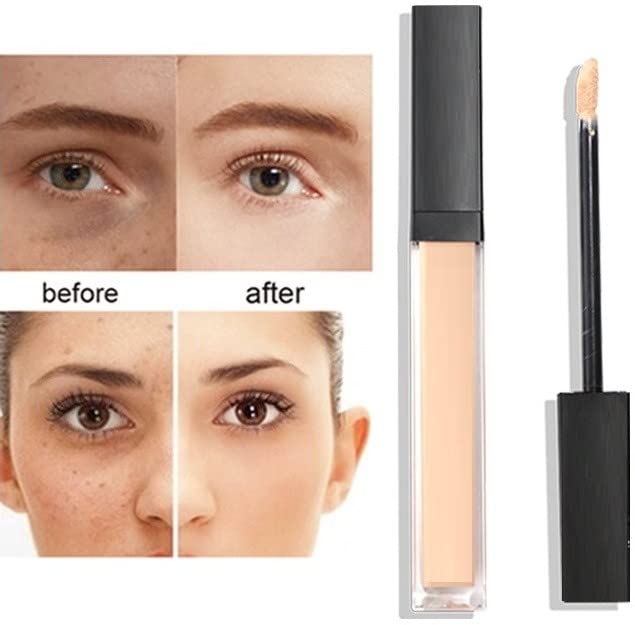 Long Lasting Liquid Concealer - High Coverage, Waterproof & Crease-Proof | Perfect for Dark Circles, Blemishes & Under Eye Brightening | Daily Makeup & Special Occasions