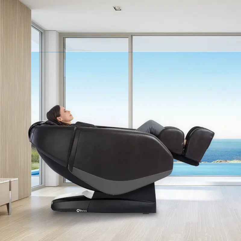 Daiwa Orbit 3D Compact Massage Chair - Full Body Recliner with Zero Gravity & Heat Therapy - Perfect for Home, Office & Relaxation Spaces