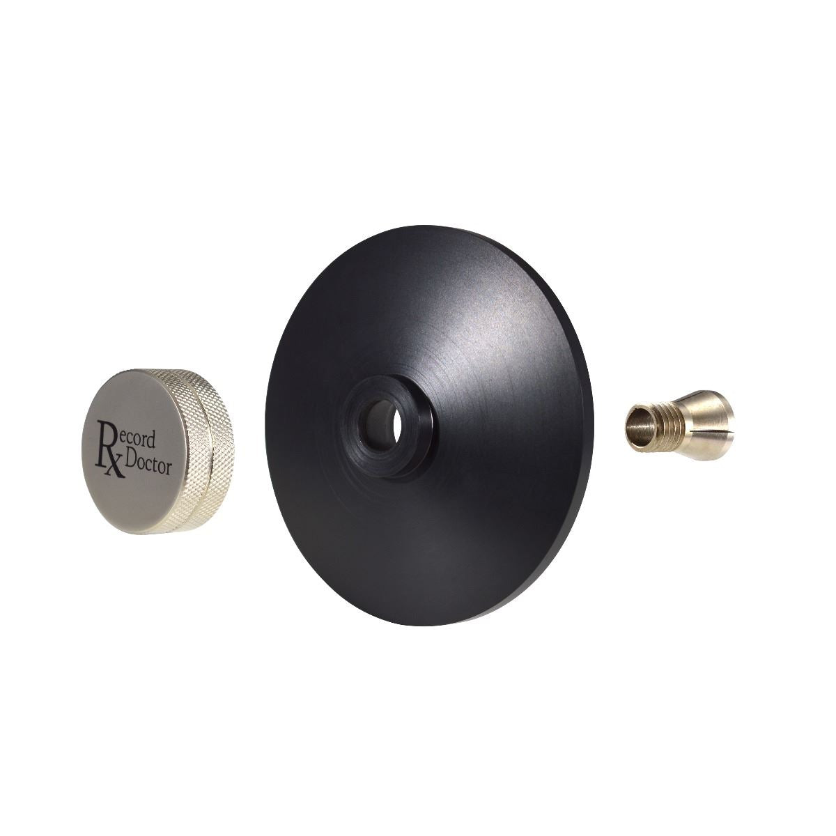 Record Doctor RDRCLP Low Profile Record Clamp – Premium Vinyl Record Weight Stabilizer for Turntables – Perfect for Audiophiles & DJs to Reduce Vibrations & Improve Sound Quality