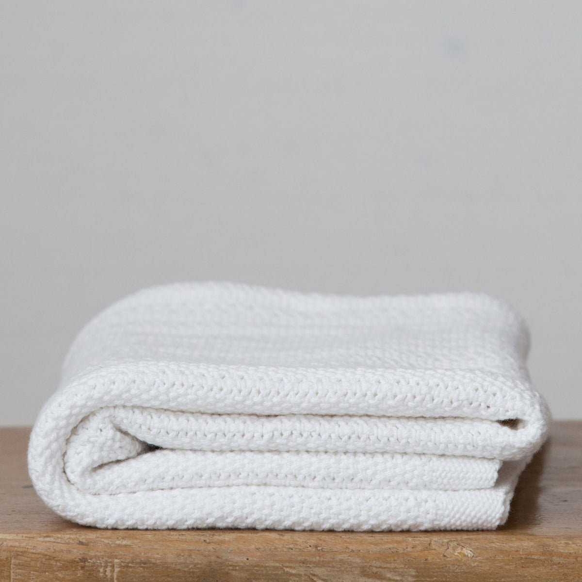 Soft Cellular Cotton Baby Blanket - Breathable White Receiving Blanket for Newborns & Infants - Perfect for Swaddling, Nursing & Stroller Use