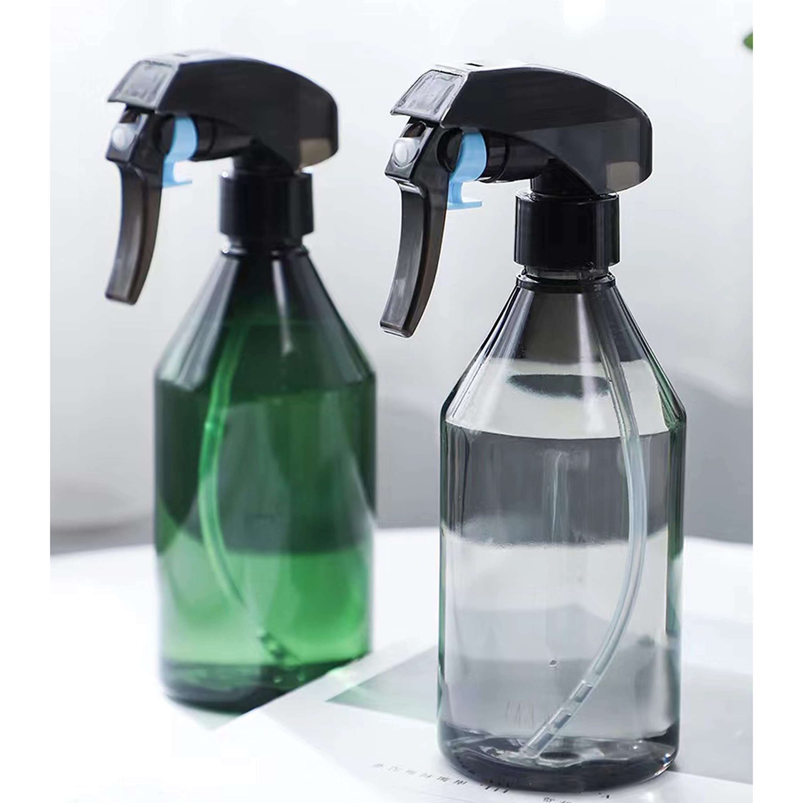 10oz Fine Mist Spray Bottle for Plants, Succulents & Flowers - Gentle Watering Can & Cleaning Solution Mister - Perfect for Indoor Gardening, Hair Styling & Household Cleaning