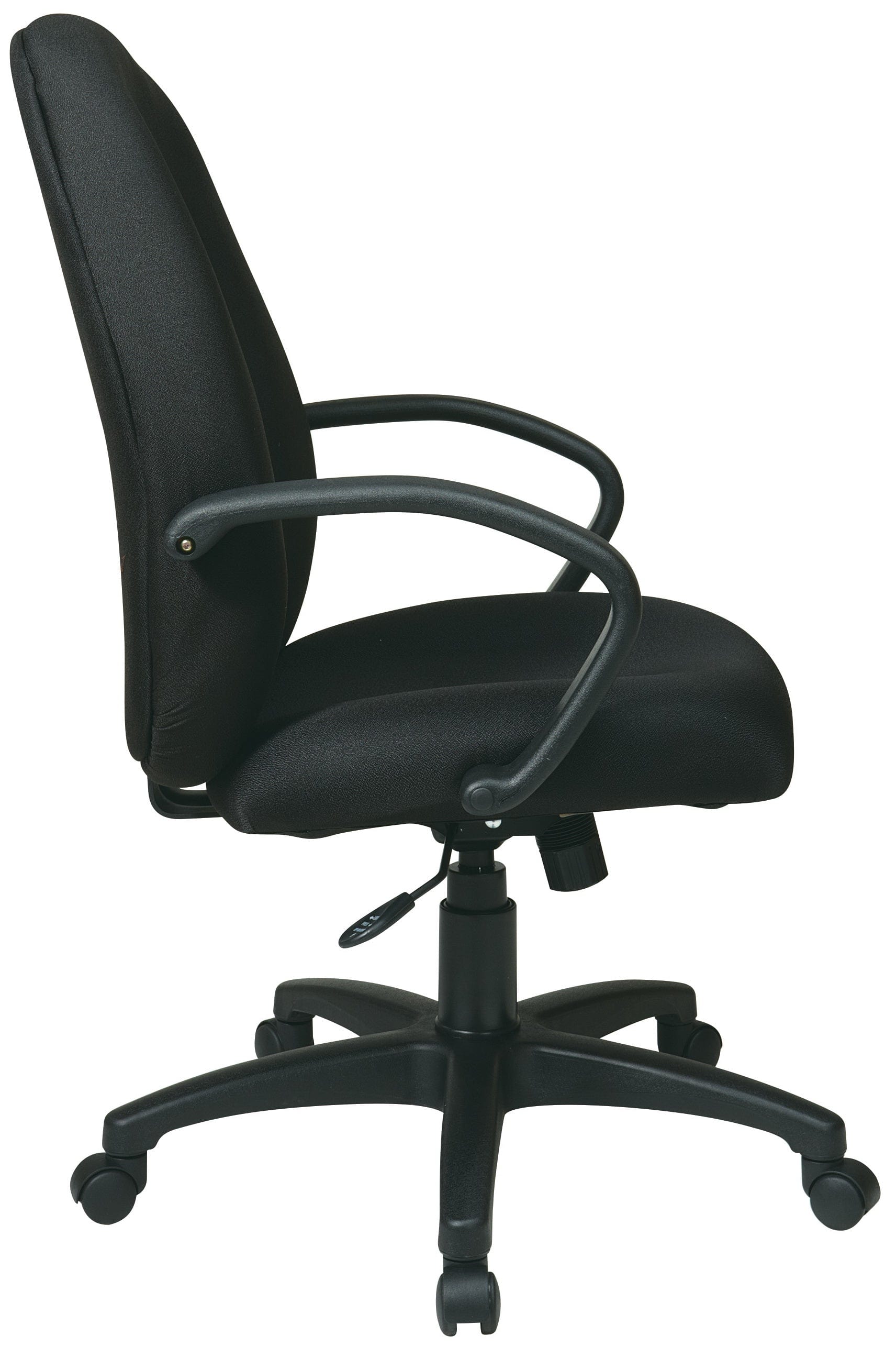 Ergonomic Executive Fabric Office Chair with Lumbar Support - Adjustable Height & Swivel - [EX2654] - Perfect for Home Office, Conference Rooms & Corporate Workspaces