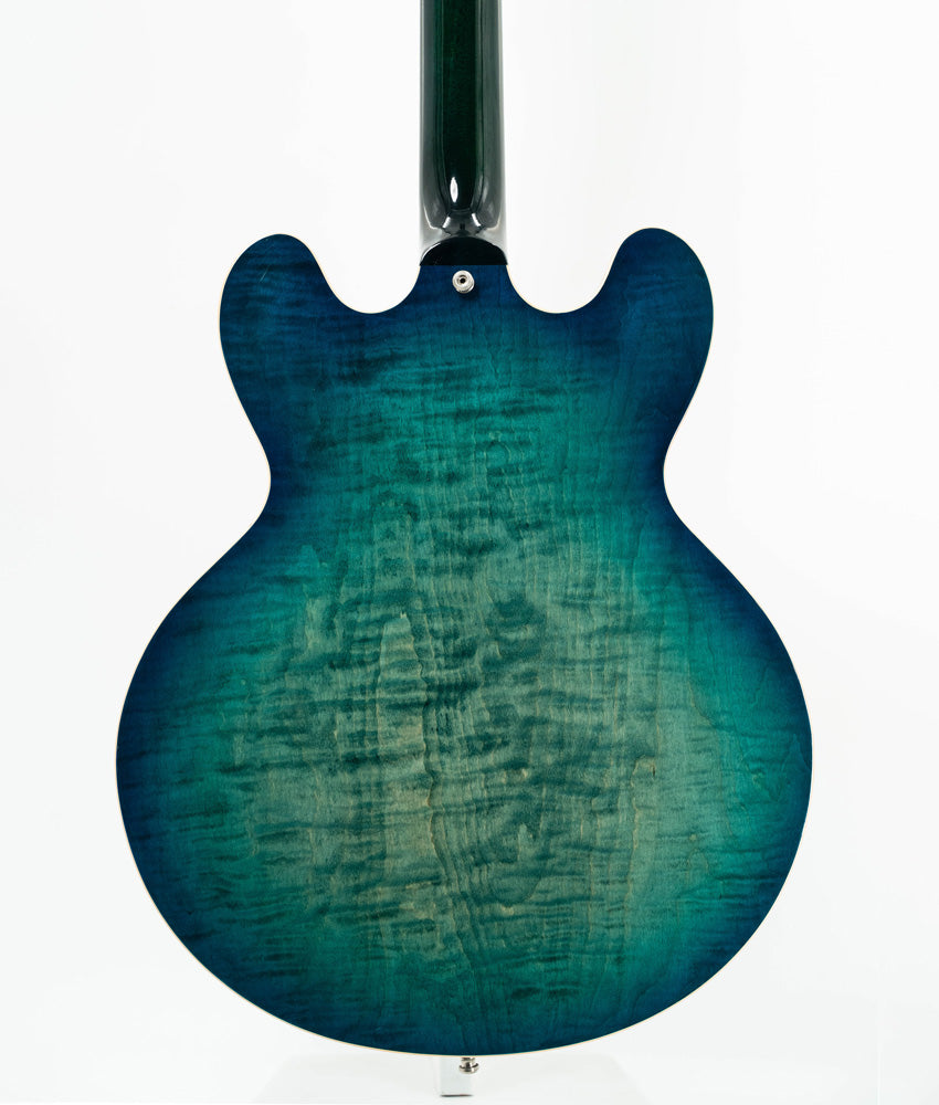 2018 Gibson ES-335 Figured Semi-Hollow Electric Guitar in Aquamarine – Premium Vintage Tone for Blues, Jazz & Rock Performances