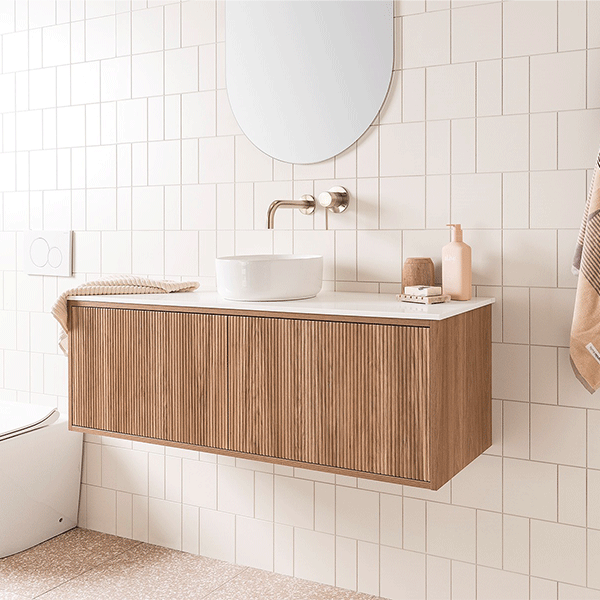 ADP Clifton Ensuite Vanity - Modern Bathroom Vanity Set with Sink & Mirror, Perfect for Small Space & Apartment Bathroom Remodeling