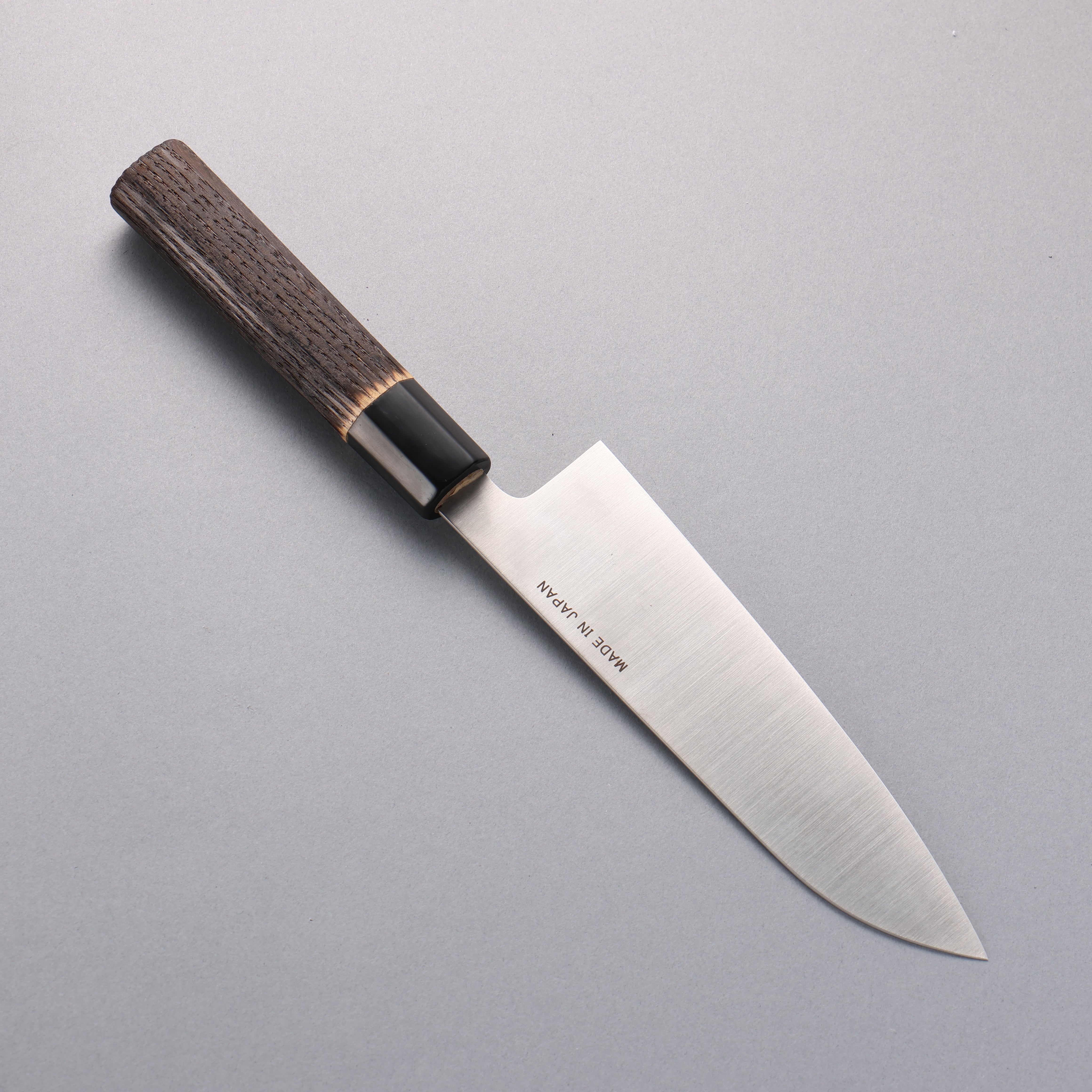Premium Seisuke Swedish Steel Santoku Knife 180mm - Ergonomic Burned Chestnut Handle - Perfect for Slicing, Dicing & Chopping Vegetables, Meat & Fish - Ideal for Home Chefs & Professional Kitchens