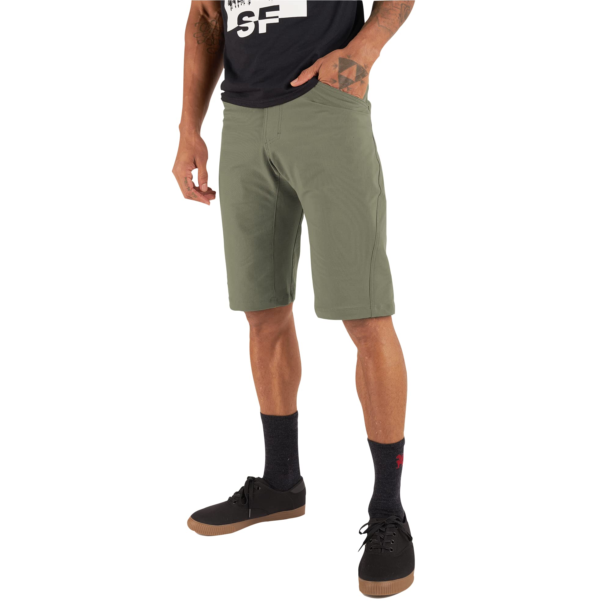 Chrome Industries Union 2.0 Men's Casual Shorts - Relaxed Fit Breathable Quick-Dry Outdoor Shorts for Hiking, Cycling & Summer Travel