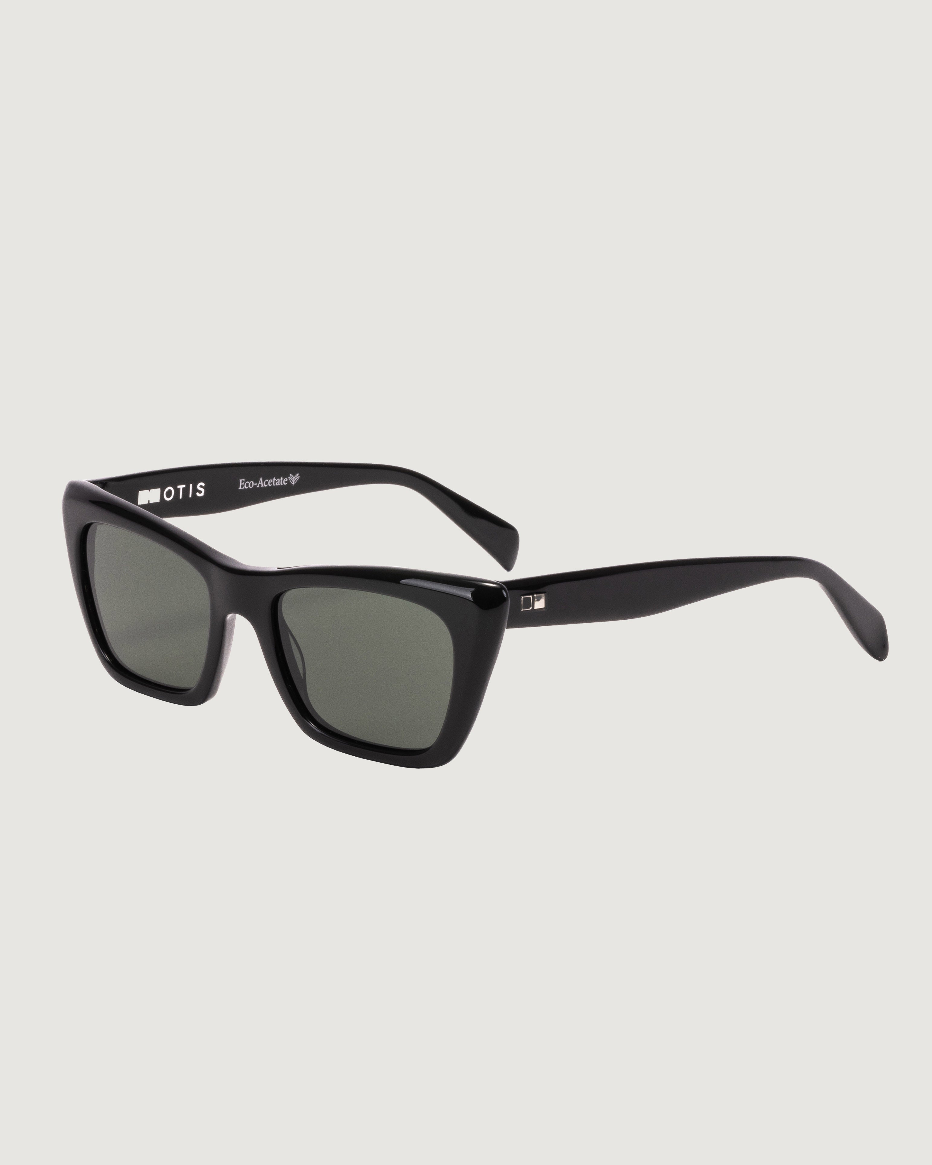 OTIS Currents Sunglasses - Eco Havana Black/Grey Polarized Lenses - UV Protection - Lightweight & Durable - Perfect for Driving, Beach & Outdoor Activities