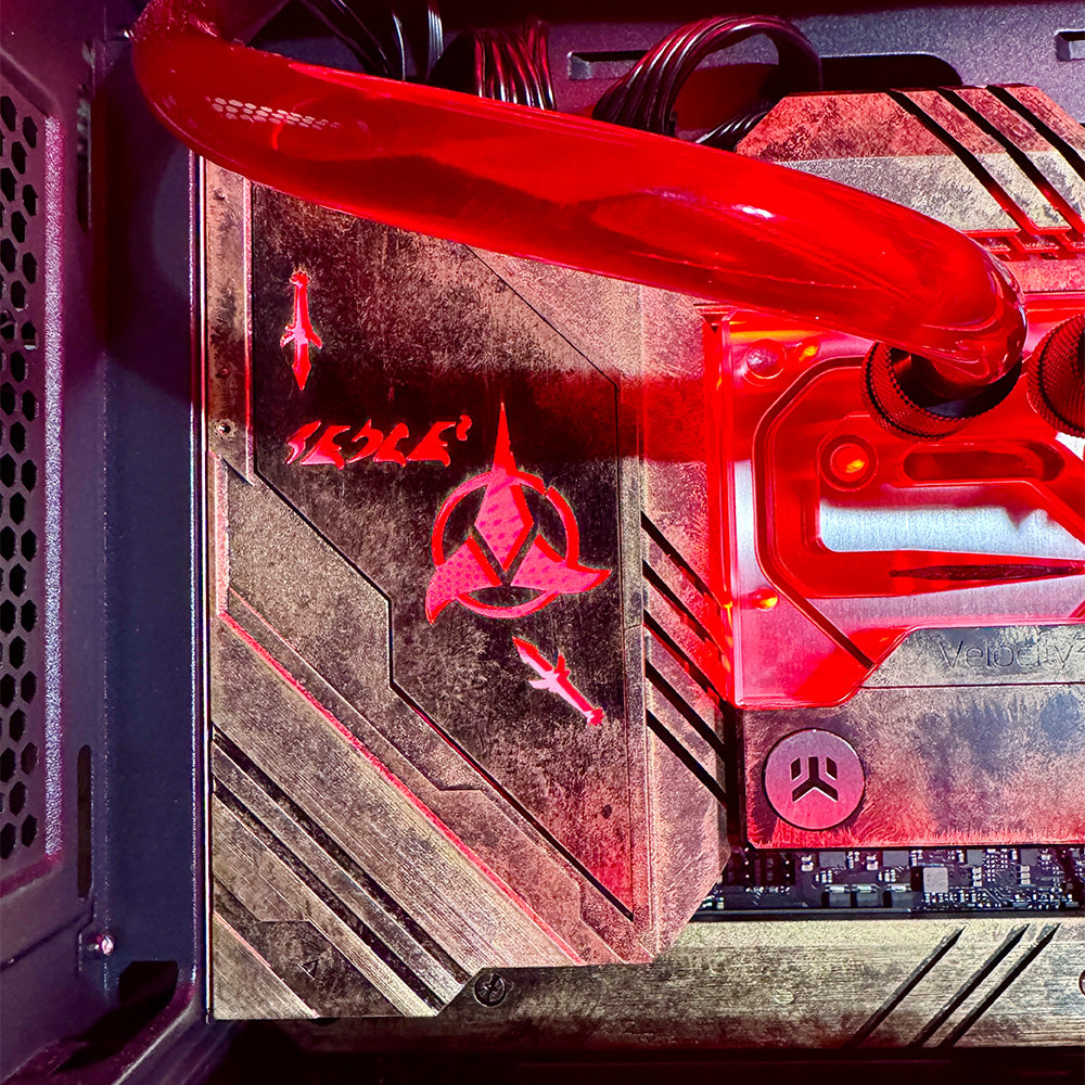 Geek Machine™ XL Star Trek Klingon Edition Gaming PC - High Performance Computer for Trekkies & Gamers | Perfect for Sci-Fi Gaming, Streaming & Collectors