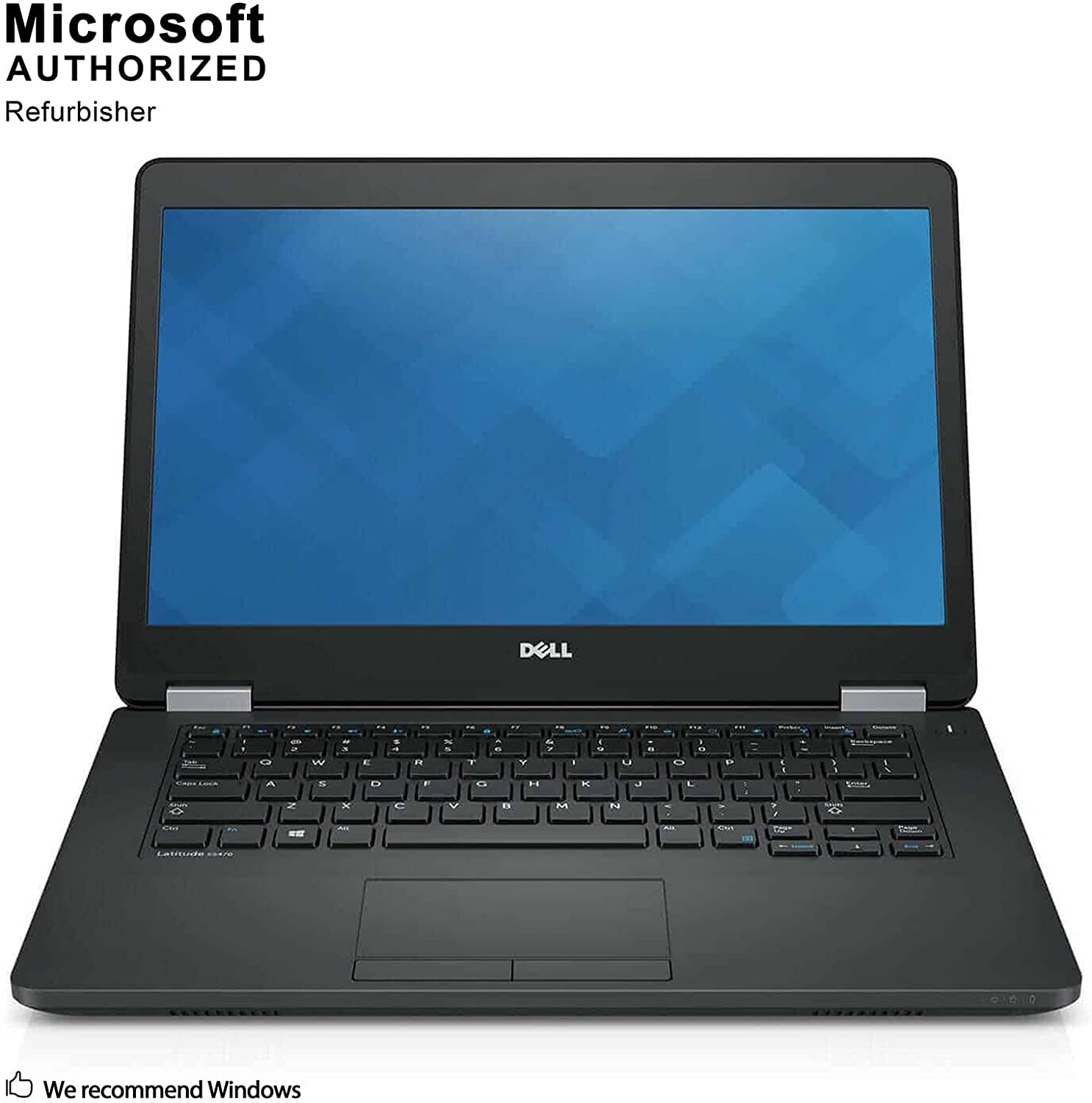Refurbished Dell Latitude E5470 Business Laptop - Intel Core i7-6600U, 8GB RAM, 256GB SSD, HD Webcam, WiFi, Windows 10 Pro | Ideal for Remote Work, Office Productivity & Business Travel