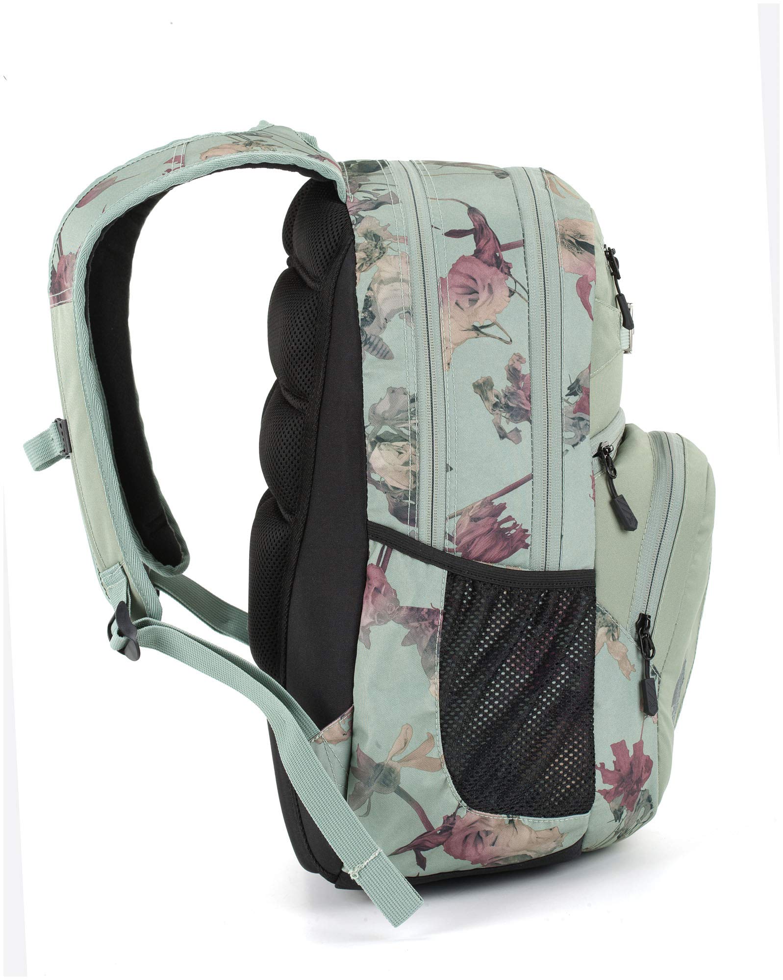Nitro Unisex Adult Hero Pack 15 Backpack - Dead Flower Print, 52x38x23cm, 37L Capacity - Perfect for School, Travel & Outdoor Adventures