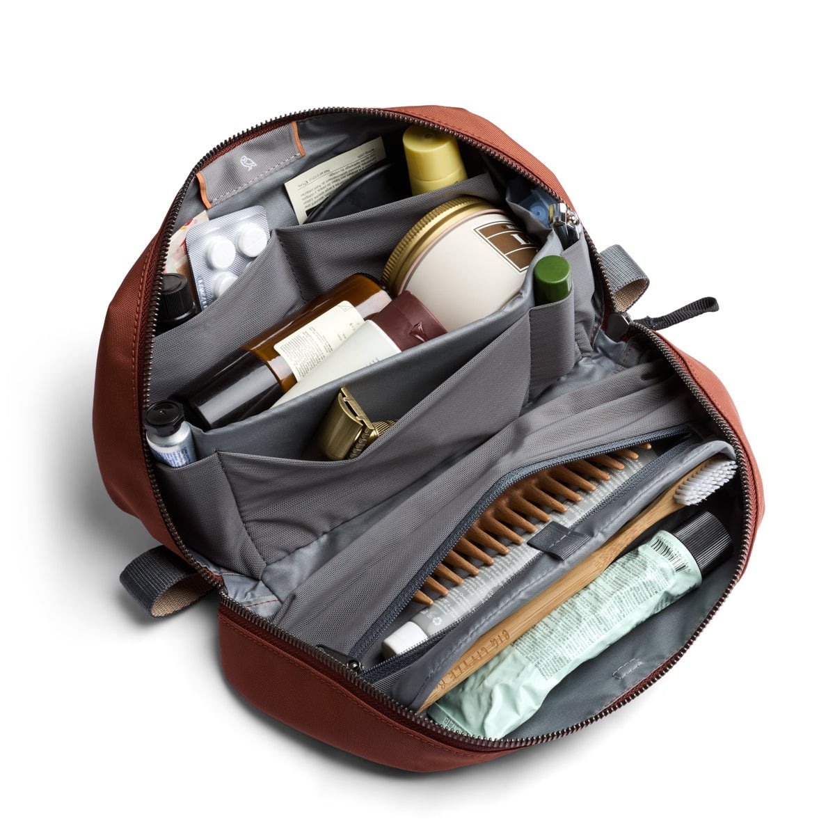 Bellroy Premium Travel Toiletry Kit - Water-Resistant Organizer for Men & Women - Perfect for Airplane, Gym, Camping & Business Trips