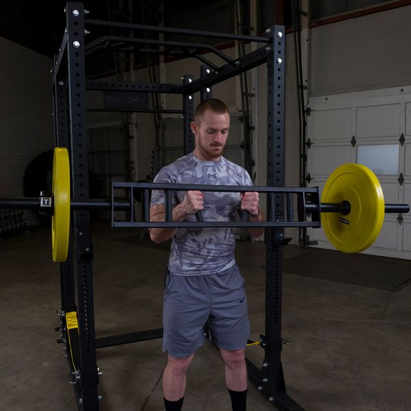 Body Solid OMG86 Olympic Multi Grip Swiss Bar - Premium Strength Training Bar for Weightlifting, CrossFit & Home Gym Workouts - Perfect for Shoulder, Arm & Chest Exercises