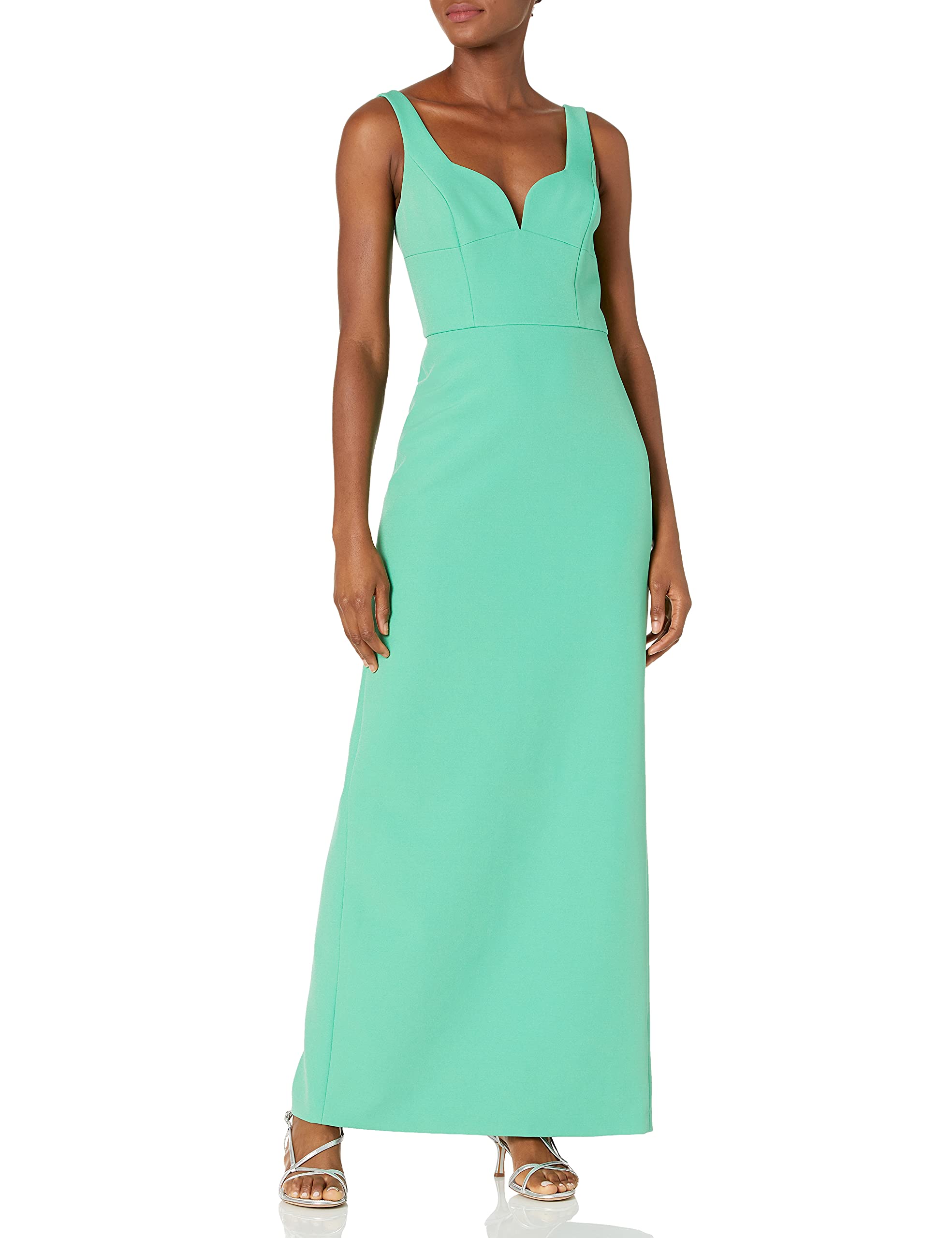 BCBGMAXAZRIA Women's Sexy Bodycon Evening Gown - Elegant Long Sleeve Formal Dress for Parties, Prom, Cocktail & Black Tie Events