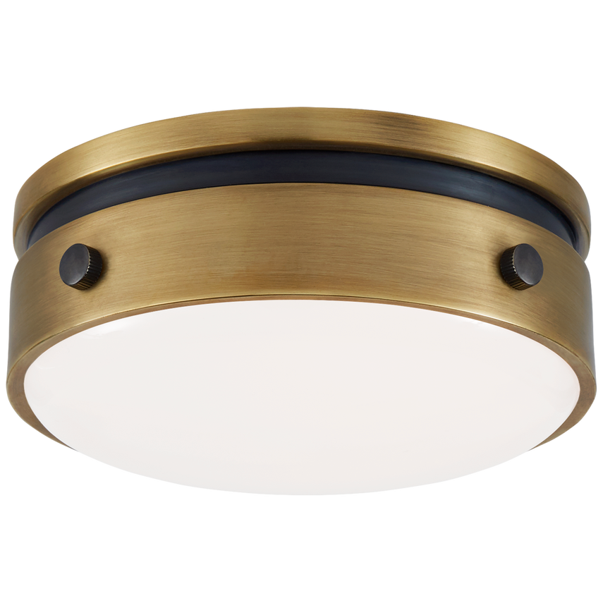 Hicks 5.5 Inch Solitaire Flush Mount Ceiling Light Fixture - Perfect for Bedroom, Living Room, and Hallway Lighting