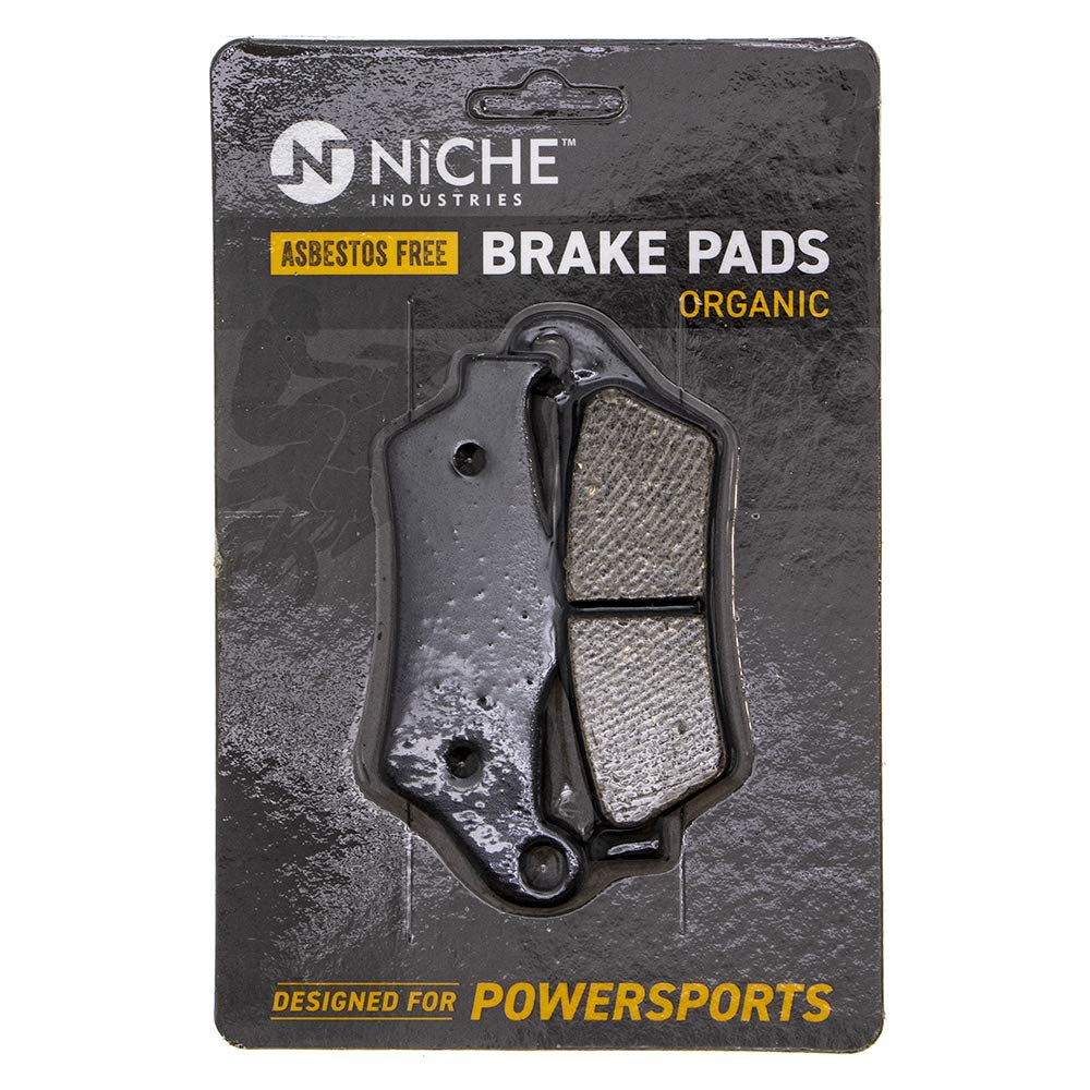 BMW R1150R R1200C Rockster Montauk Front & Rear Organic Brake Pad Set - Independent 34117690170 - Perfect for City Commuting & Highway Riding