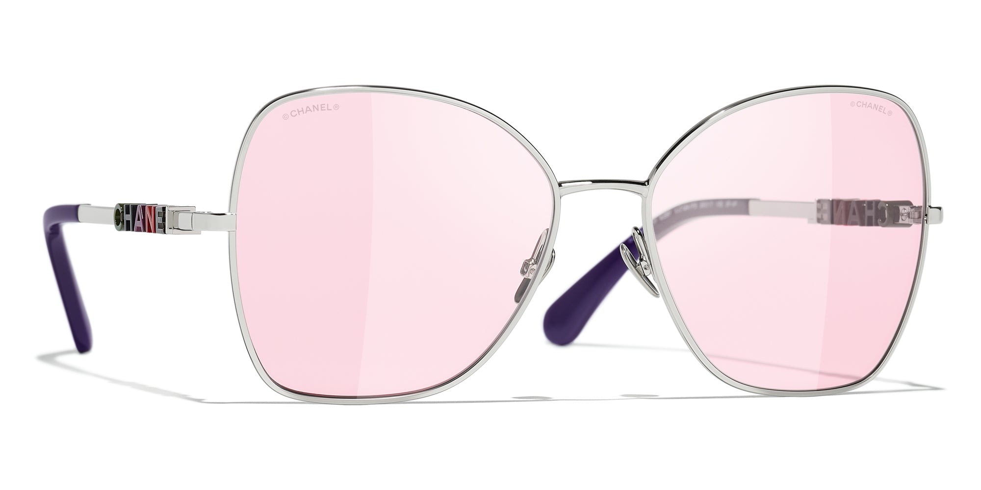 Silver/Pink Purple