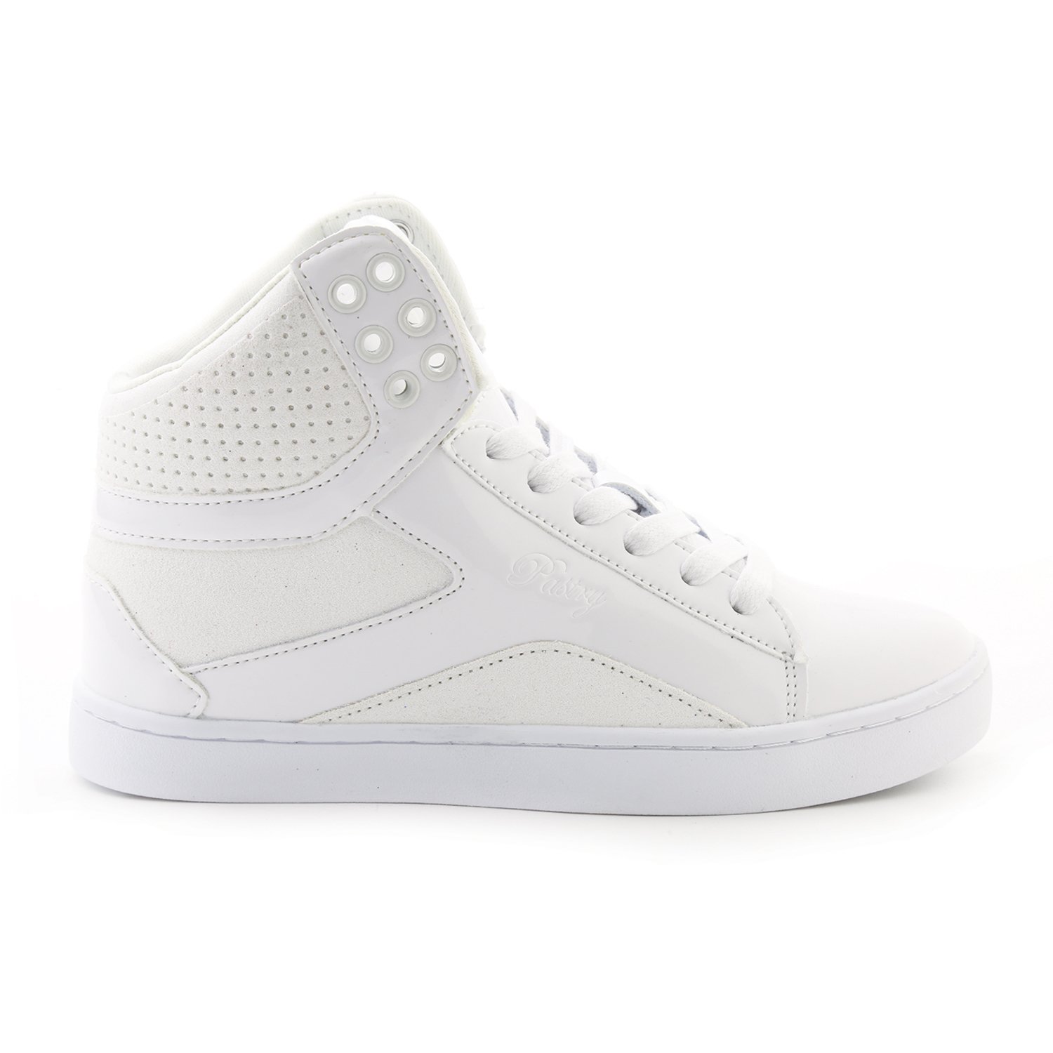 Women's Glitter High-Top Sneakers - Pastry Pop Tart Style Dance Shoes for Jazz, Hip Hop & Performance | Fashionable Comfort for Dance Classes & Casual Wear